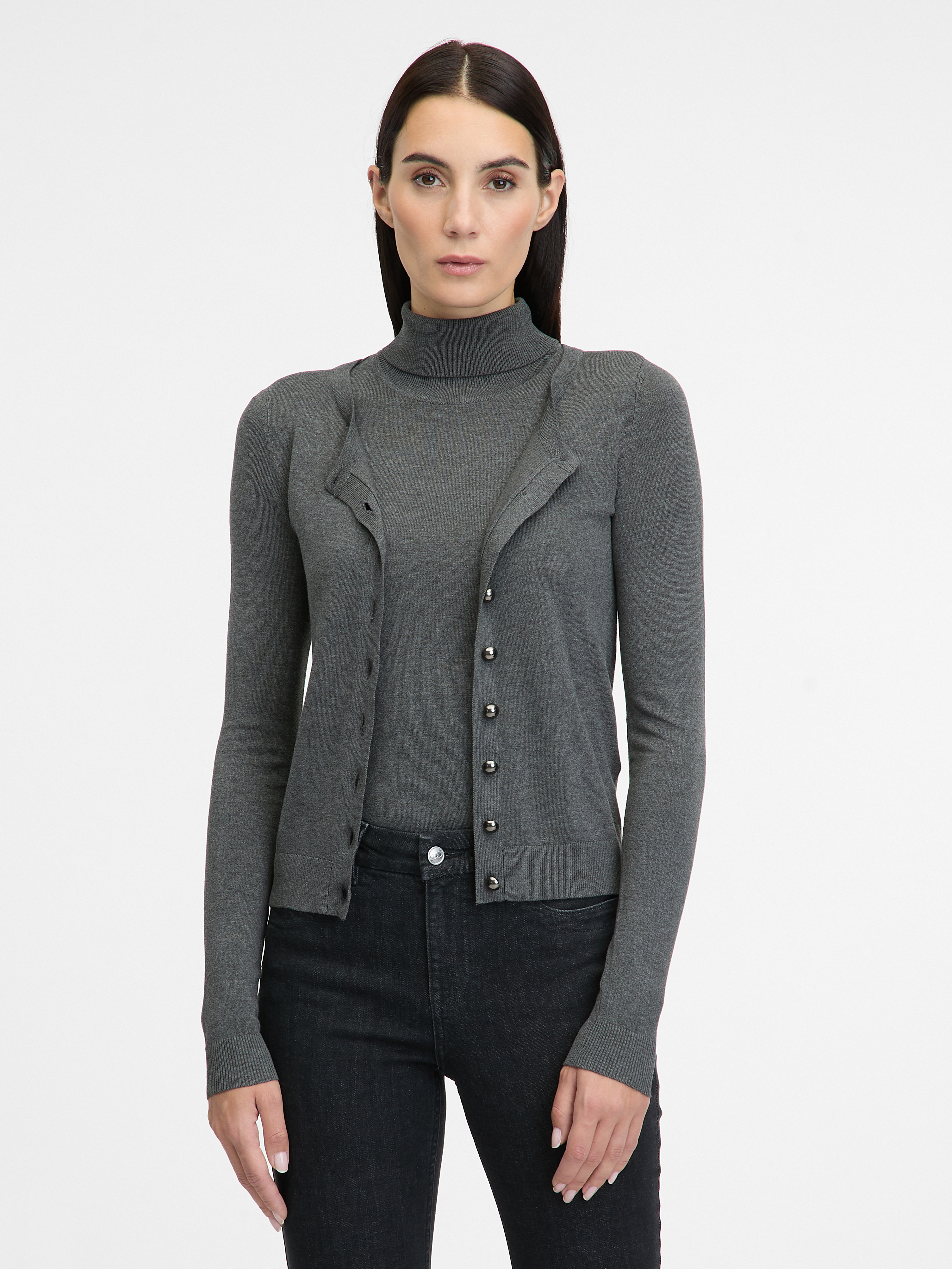 Grey women's cardigan ORSAY - Women's