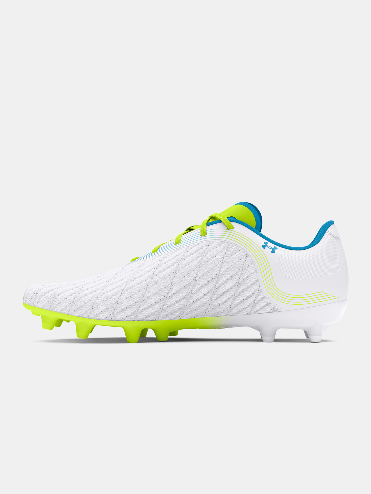 Incaltaminte pentru barbati Under Armour - alb, verde neon, petrol