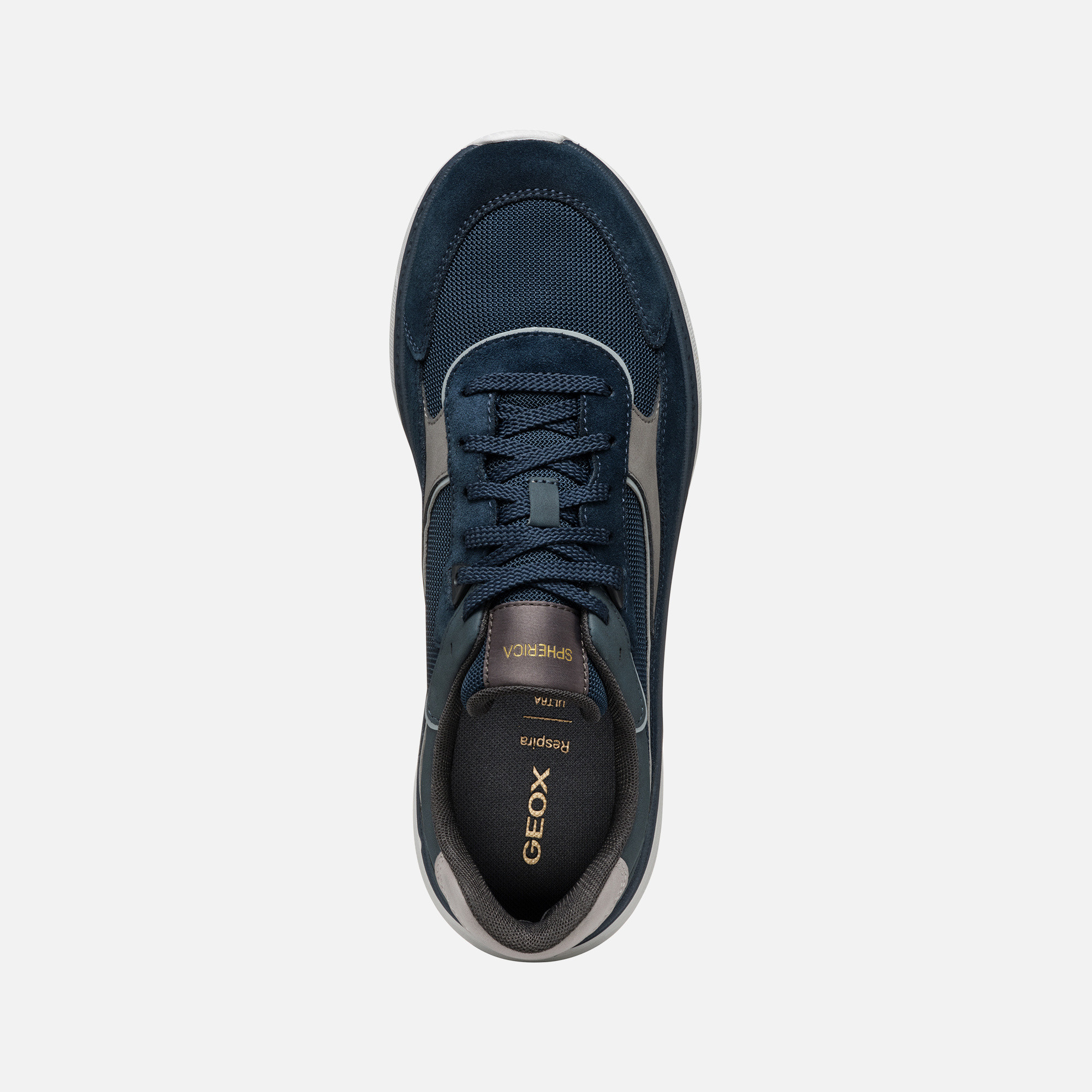 Dark blue men's sneakers Geox Spherica Actif X1 - Men's