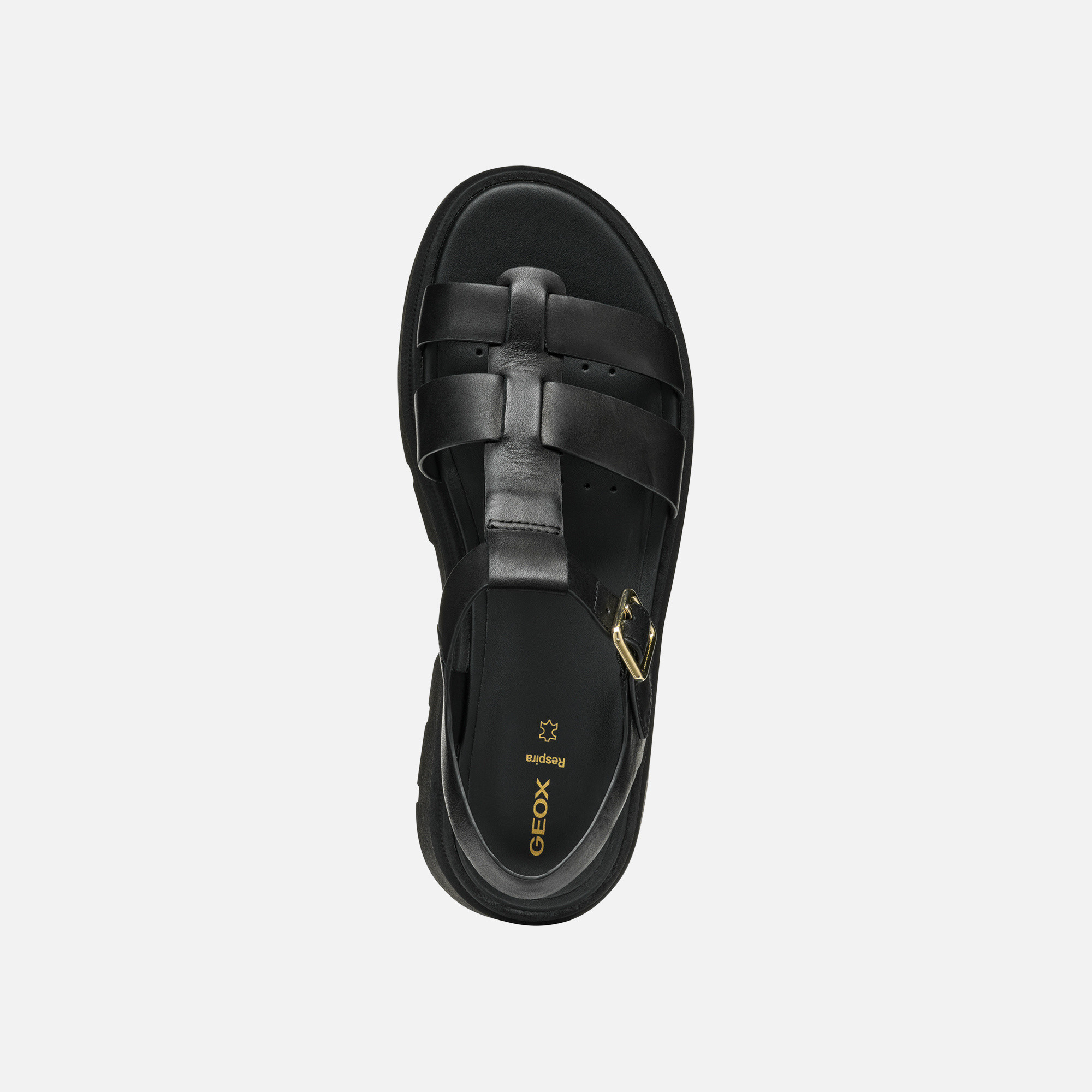 Black women's sandals Geox Adacter S - Women's