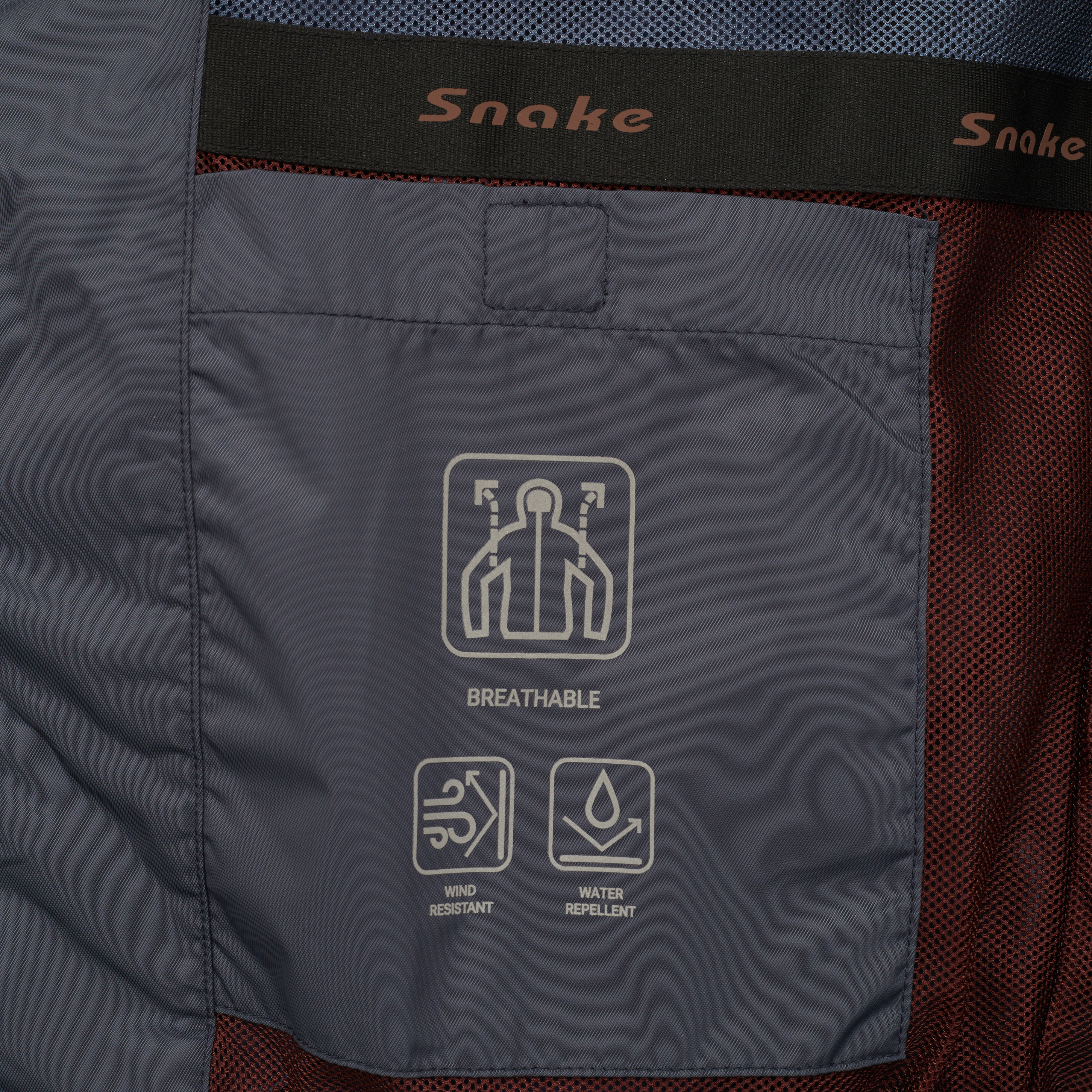 Blue men&#039;s jacket Geox Snake - Men