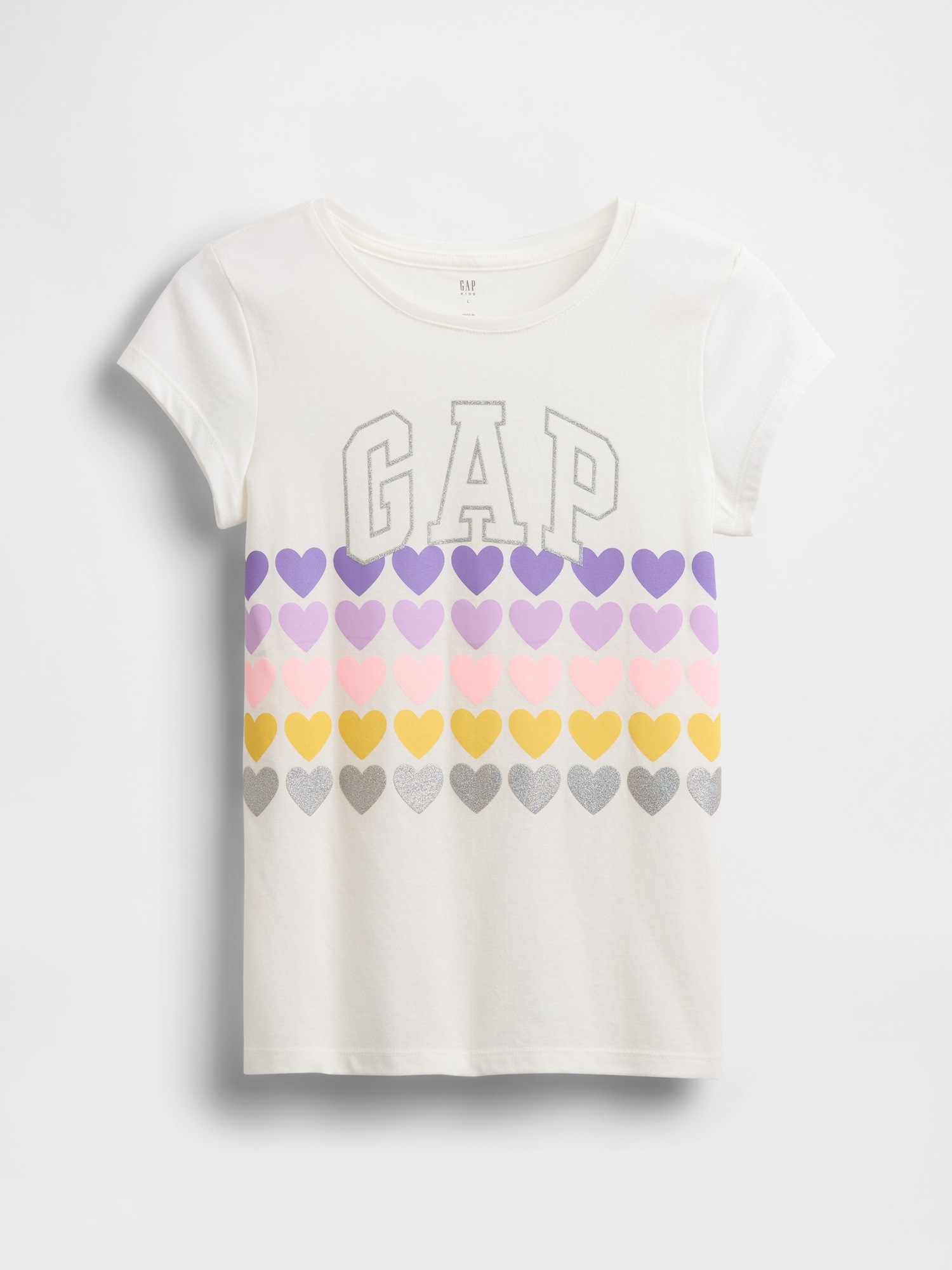 Tricou GAP cu logo pentru fete