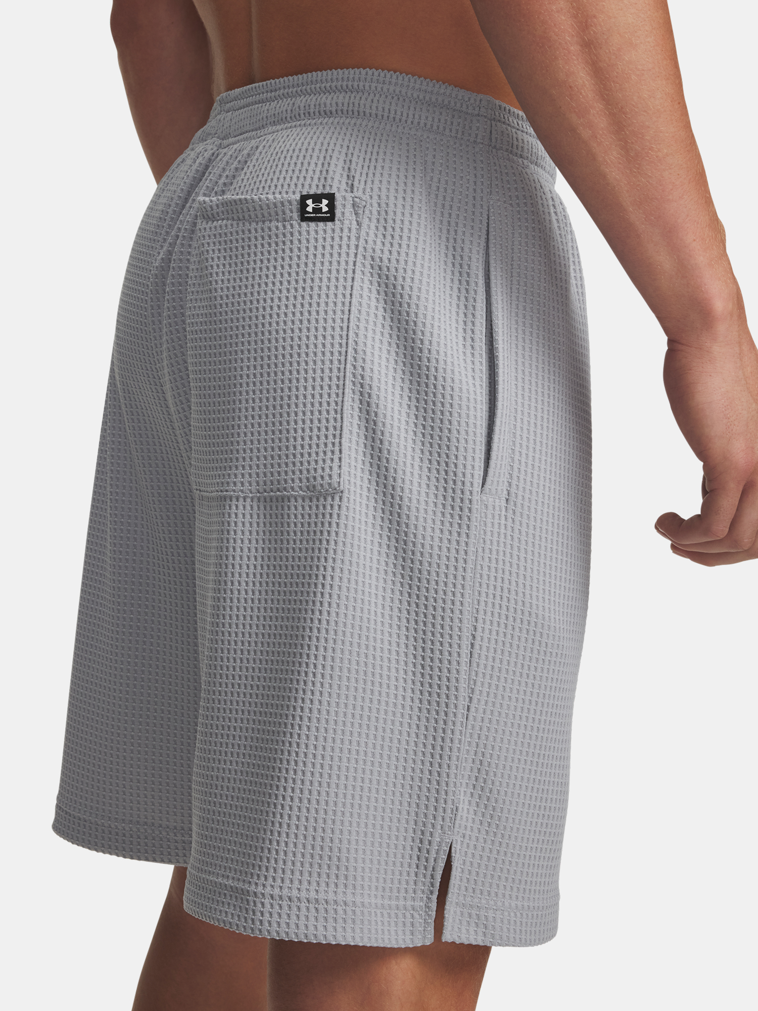 Men&#039;s shorts Under Armour UA Rival Waffle Short-GRY - Men&#039;s