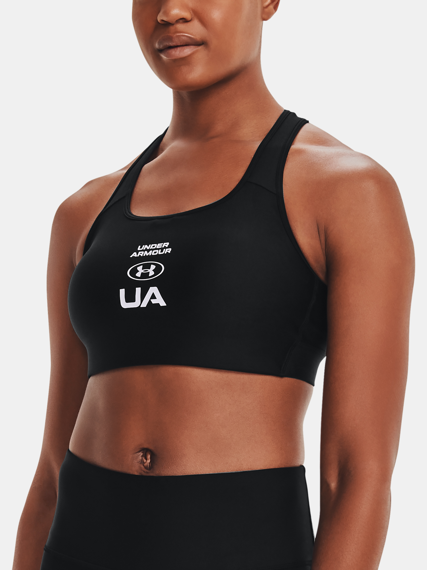 Under Armour Podprsenka Crossback Graphic-BLK - Dámské