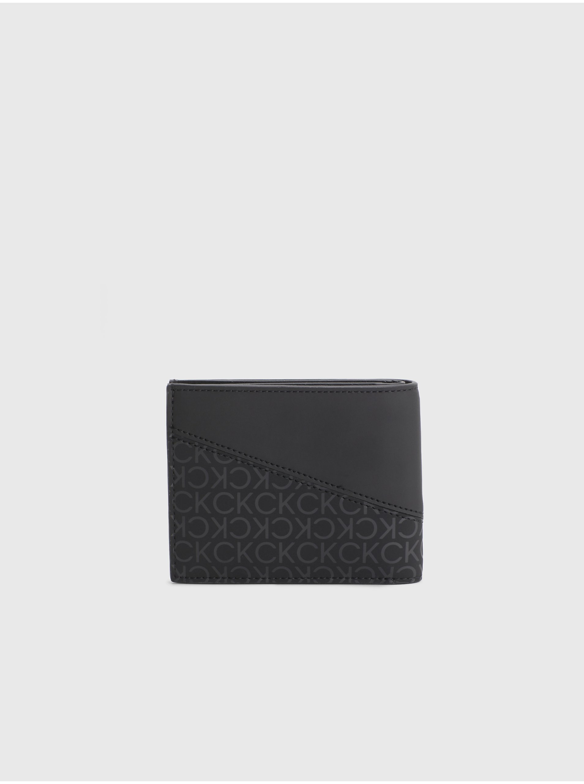 Calvin Klein Black Men's Patterned Wallet - Men