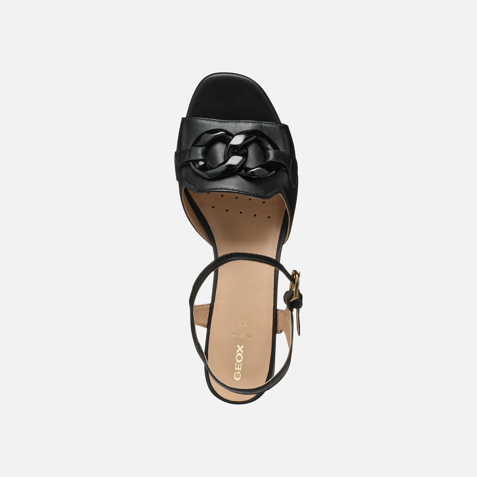 Black women's sandals Geox New Eraklia 50 T - Women's