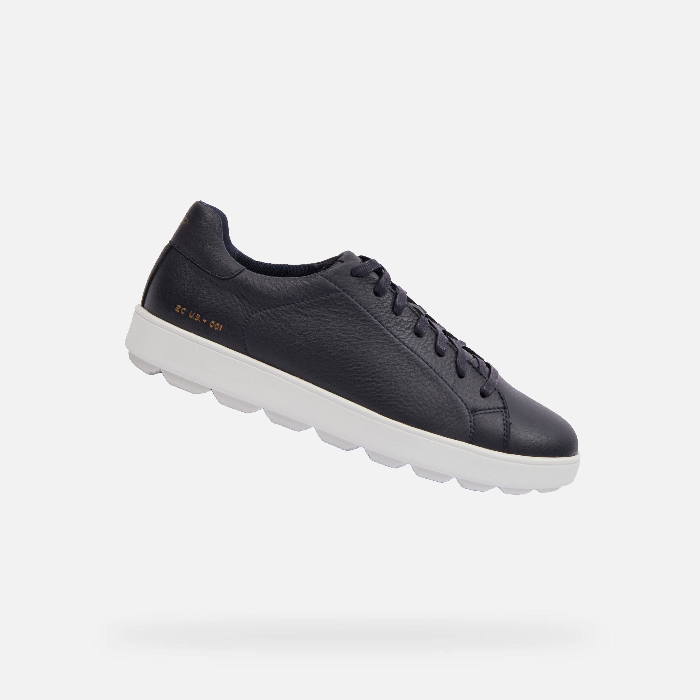 Dark blue men&#039;s sneakers Geox Spherica ECUB-1 - Men