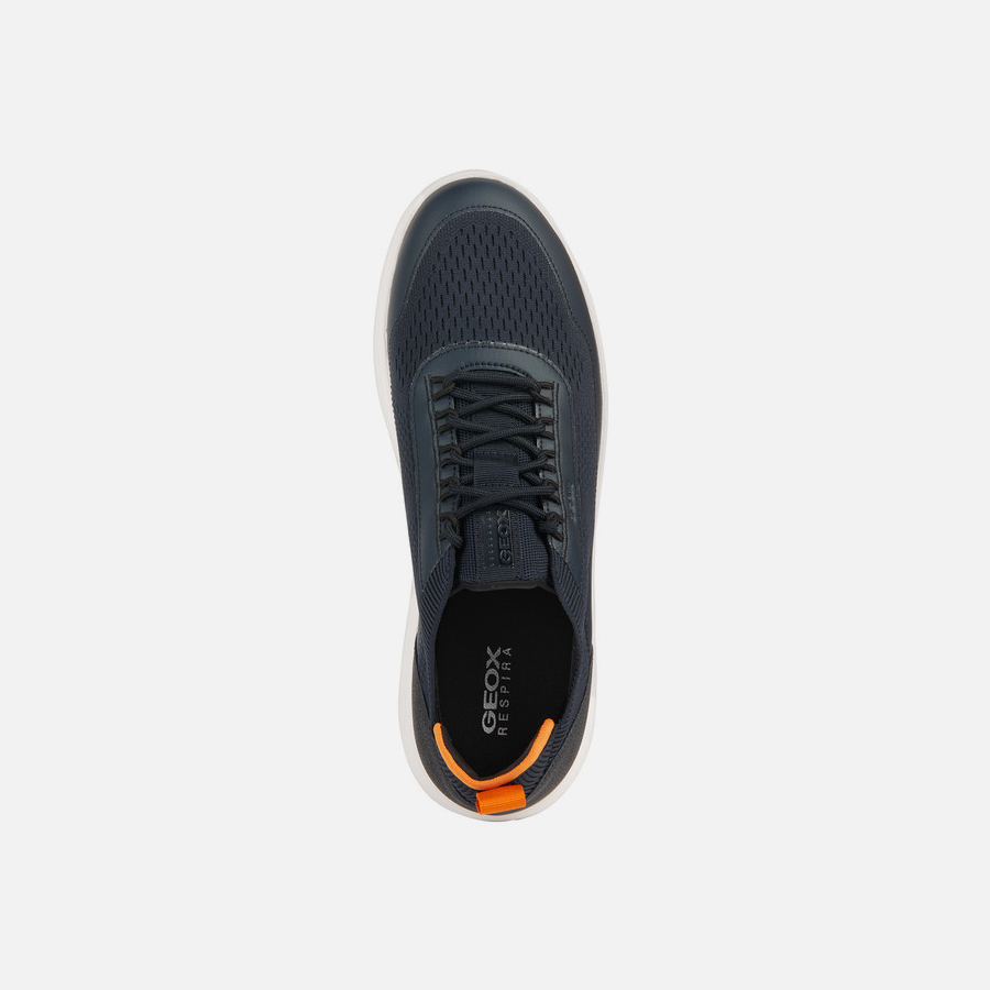 Dark blue men's sneakers Geox Spherica - Men