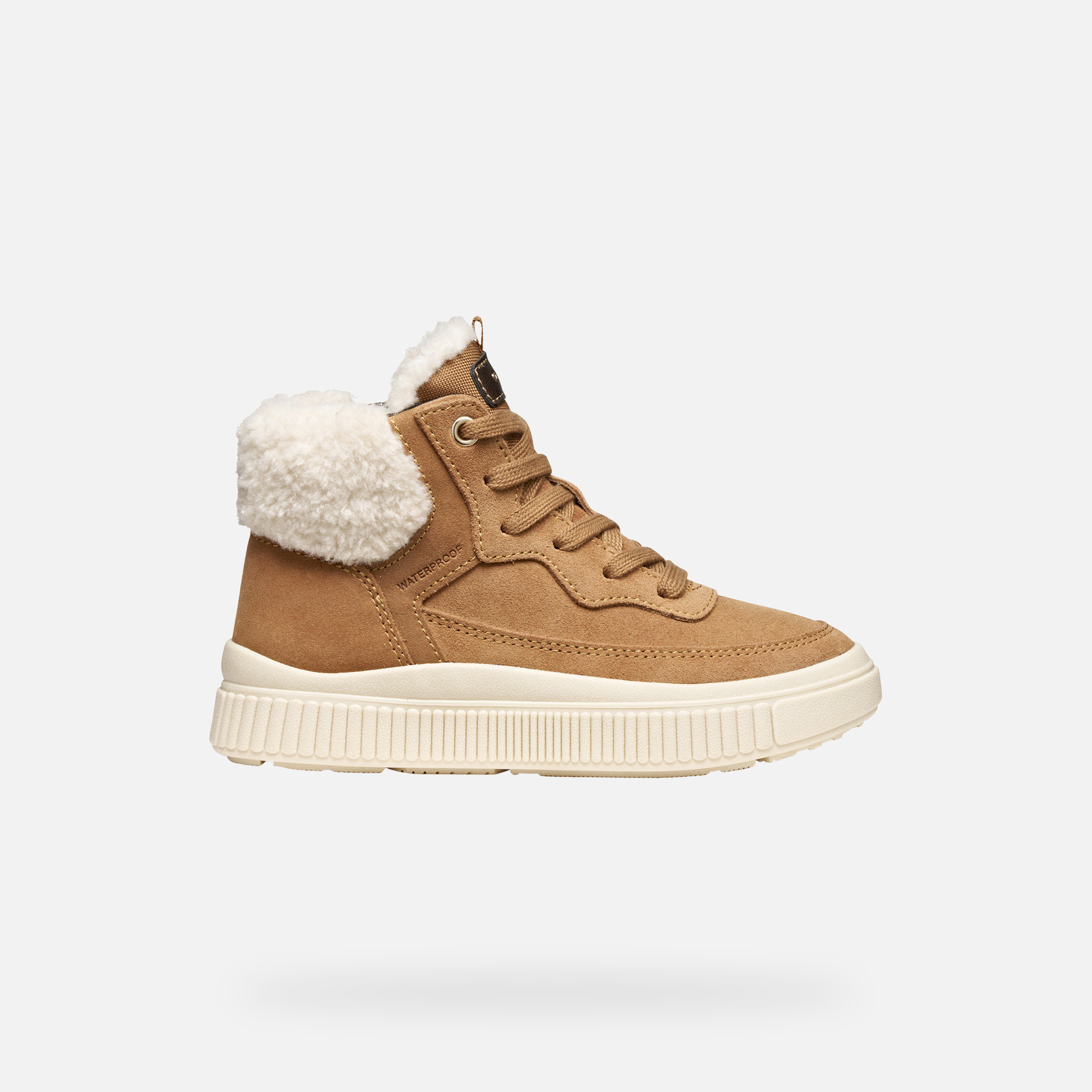 Brown Girls' Geox Laquinny WPF Sneakers - Girls