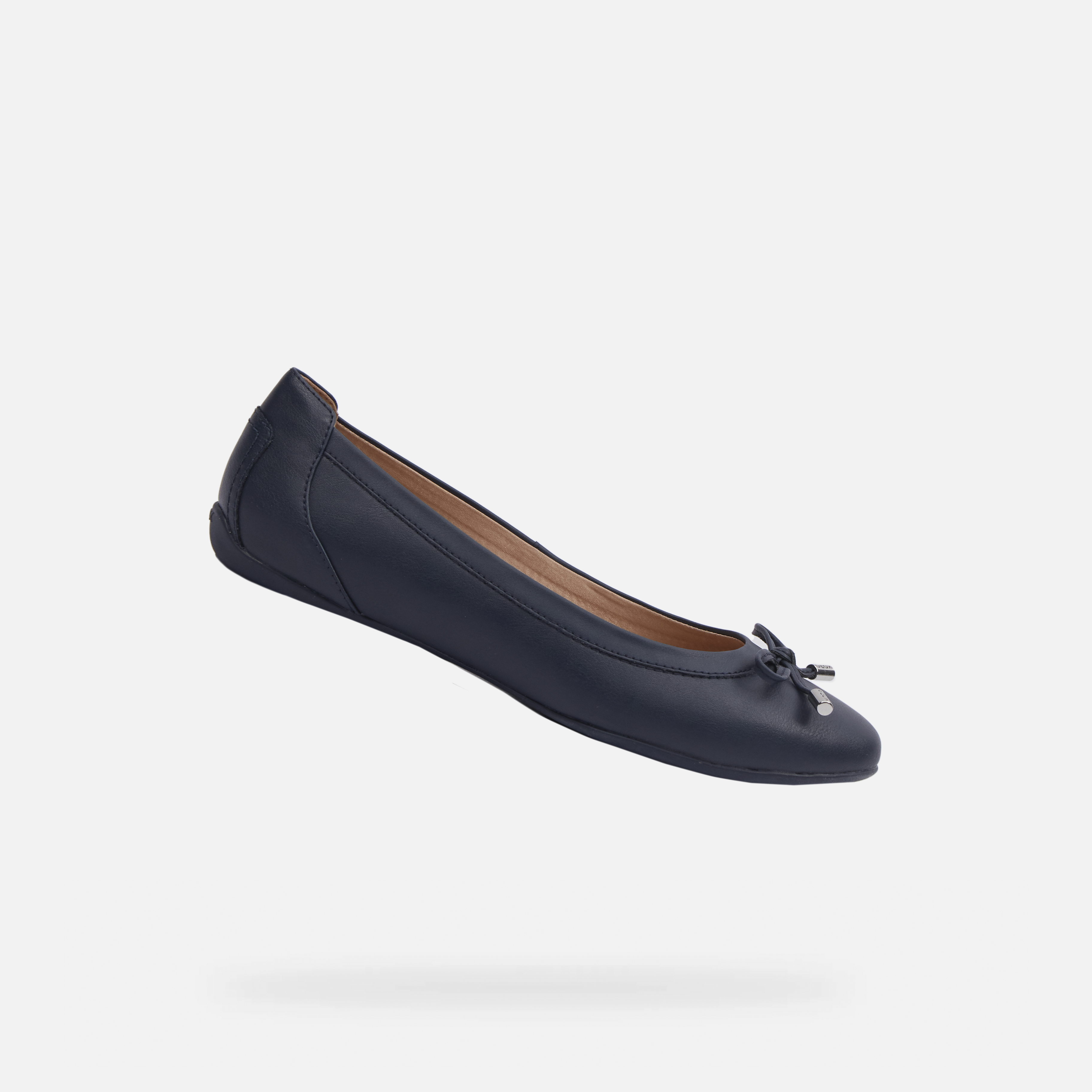 Dark blue women&#039;s ballet flats Geox Charlene - Women&#039;s