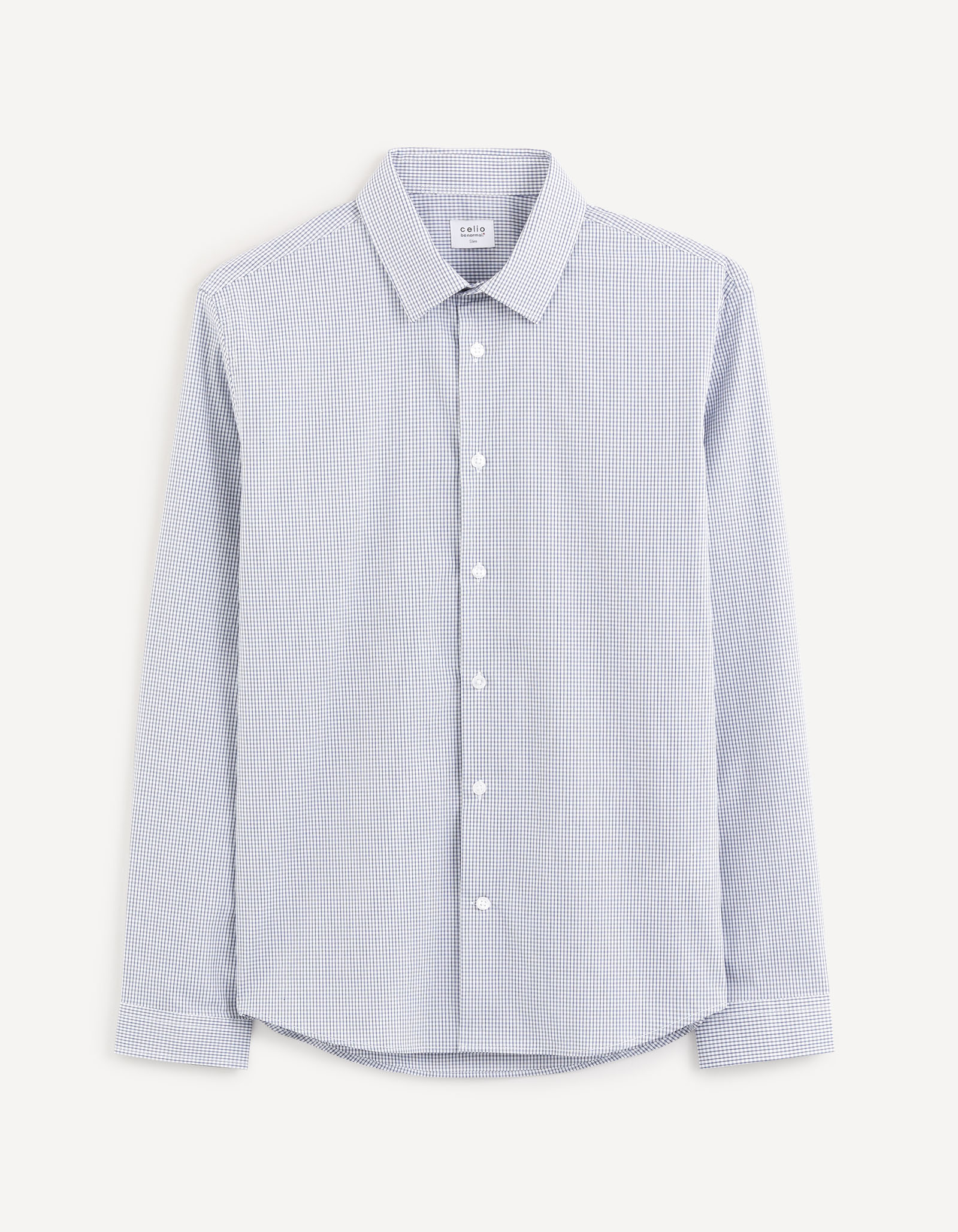 Celio Shirt Baburo slim tiny cube - Men