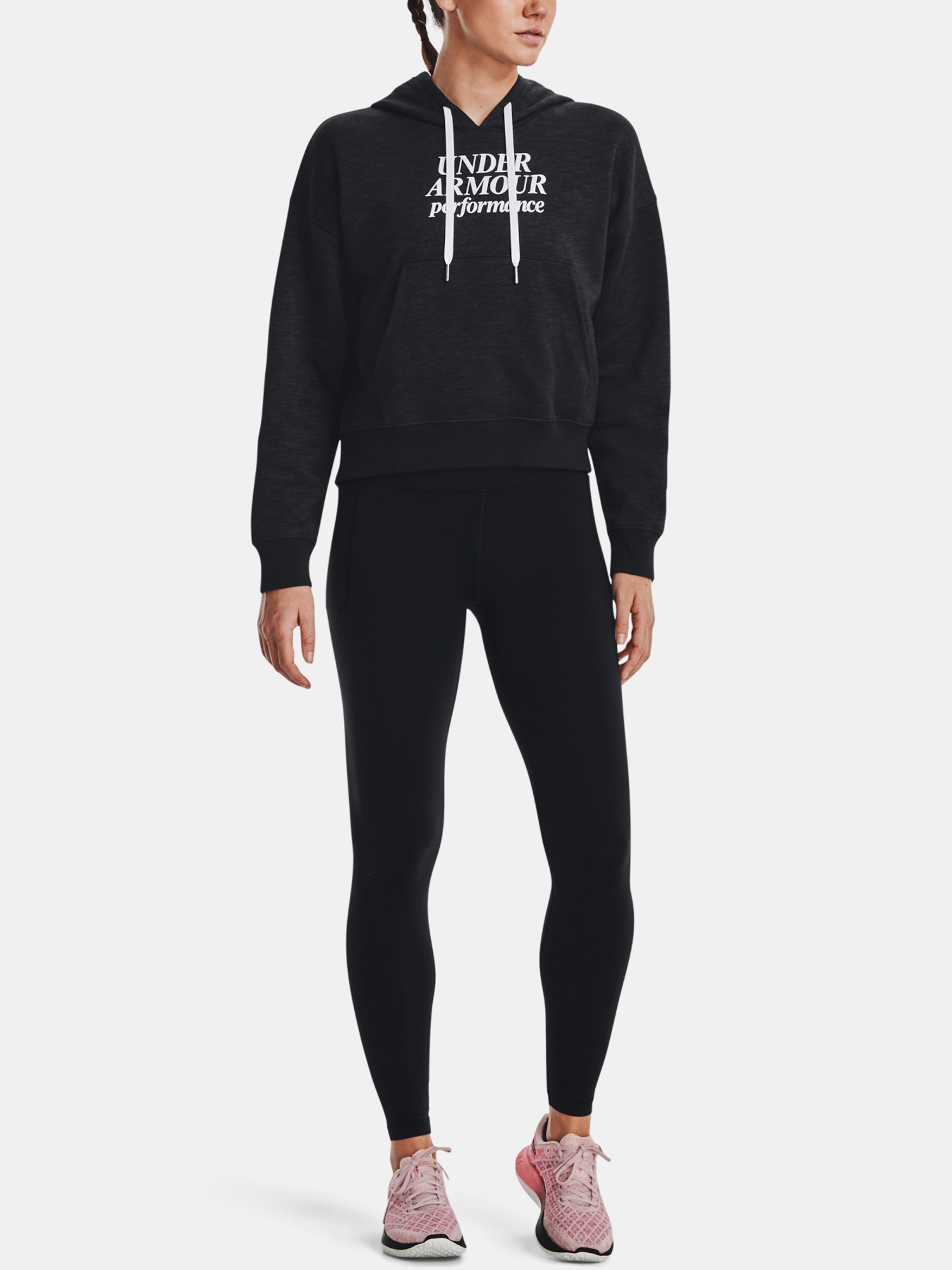 Jachete si tricouri pentru femei Under Armour - negru