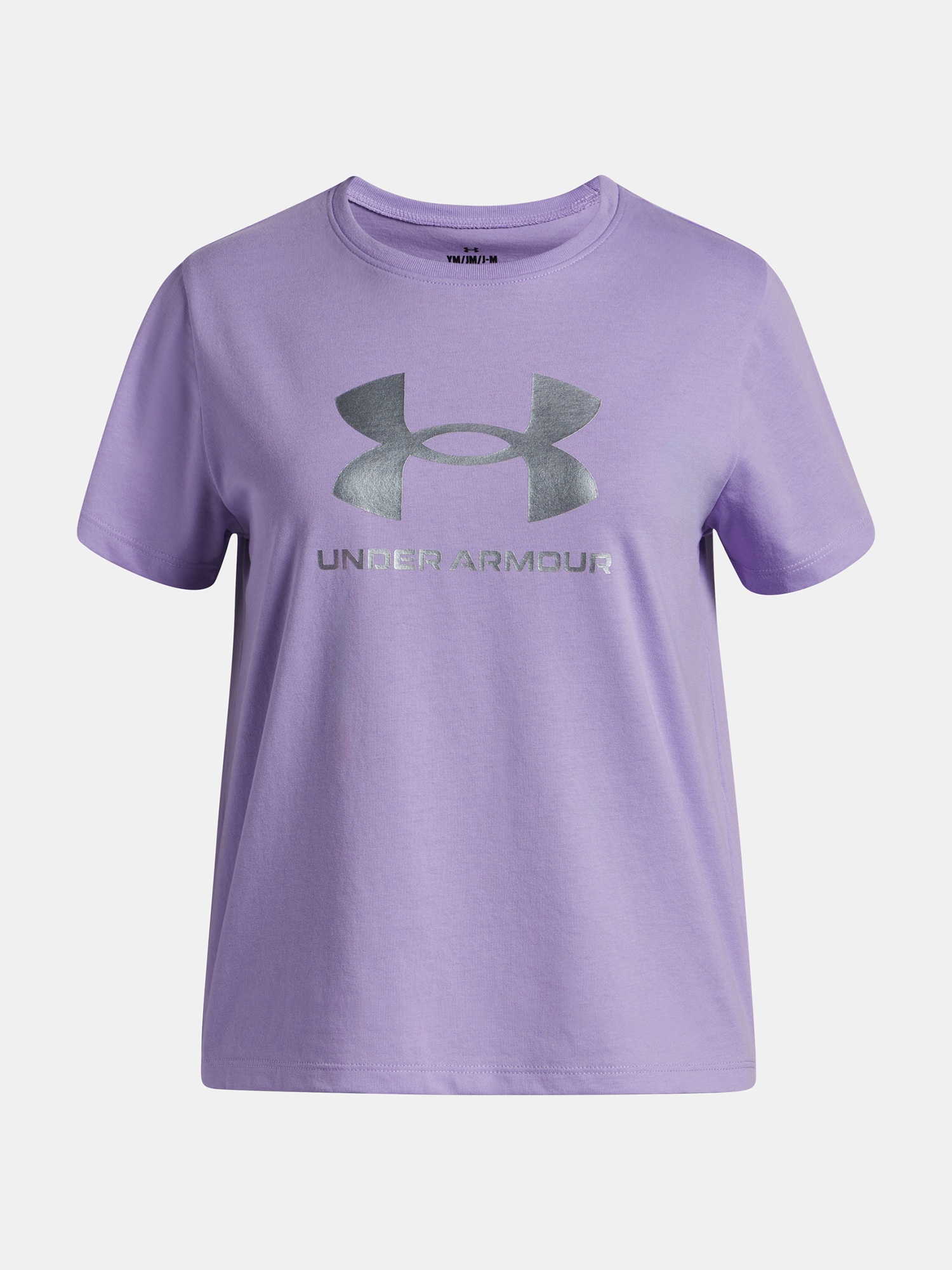 Under Armour UA G Rival Shimmer SS-PPL Girls' T-Shirt - Girls