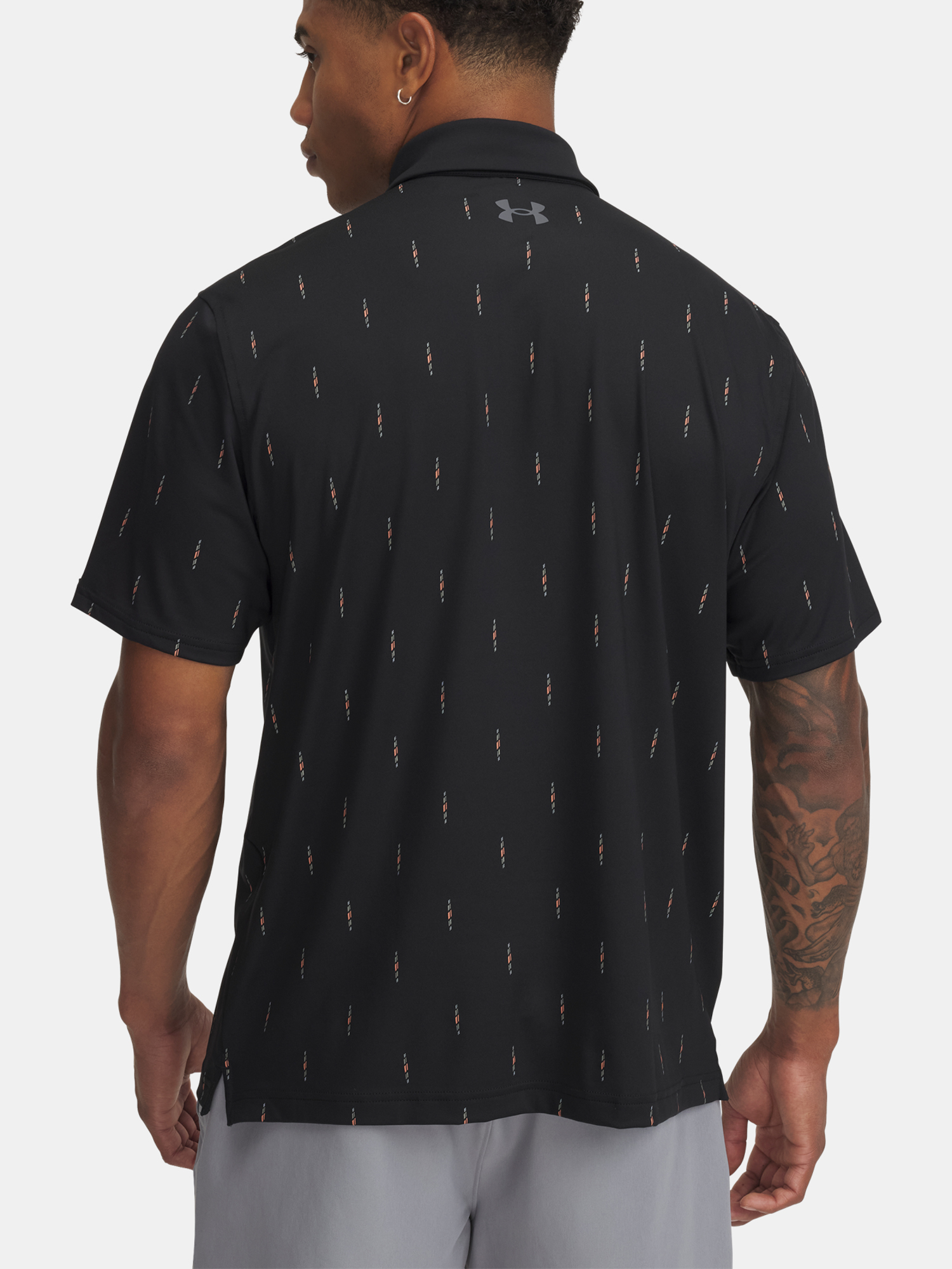 Men's Under Armour UA T2G Printed Polo LB T-Shirt - Men's