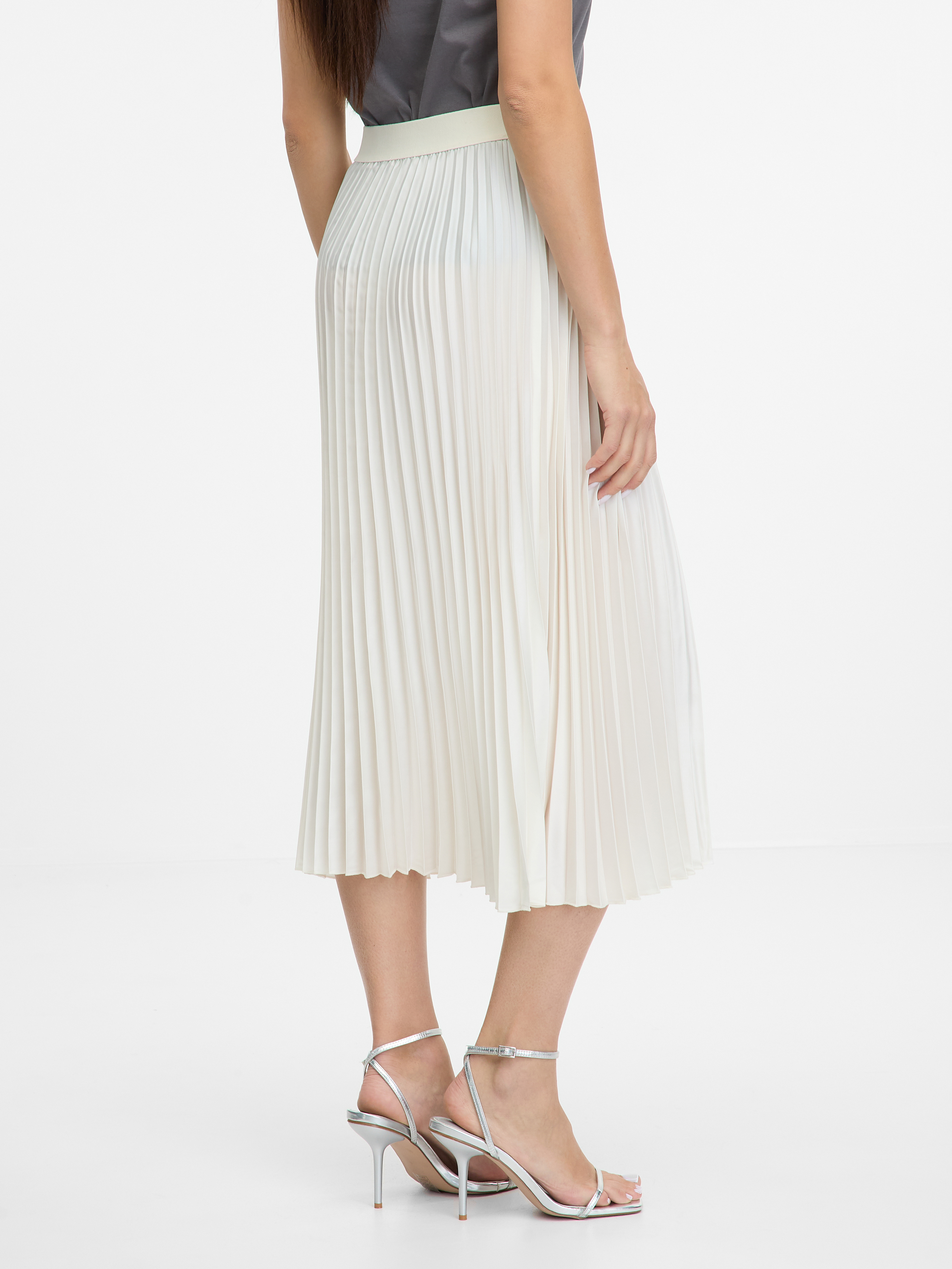 Orsay Cream women's skirt - Women's