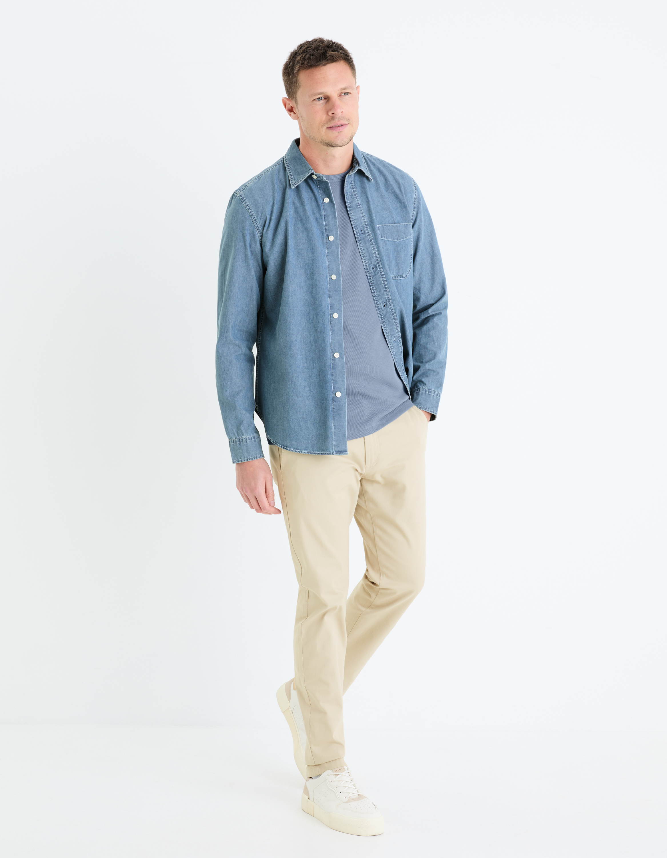 Denim pentru barbati Celio - albastru