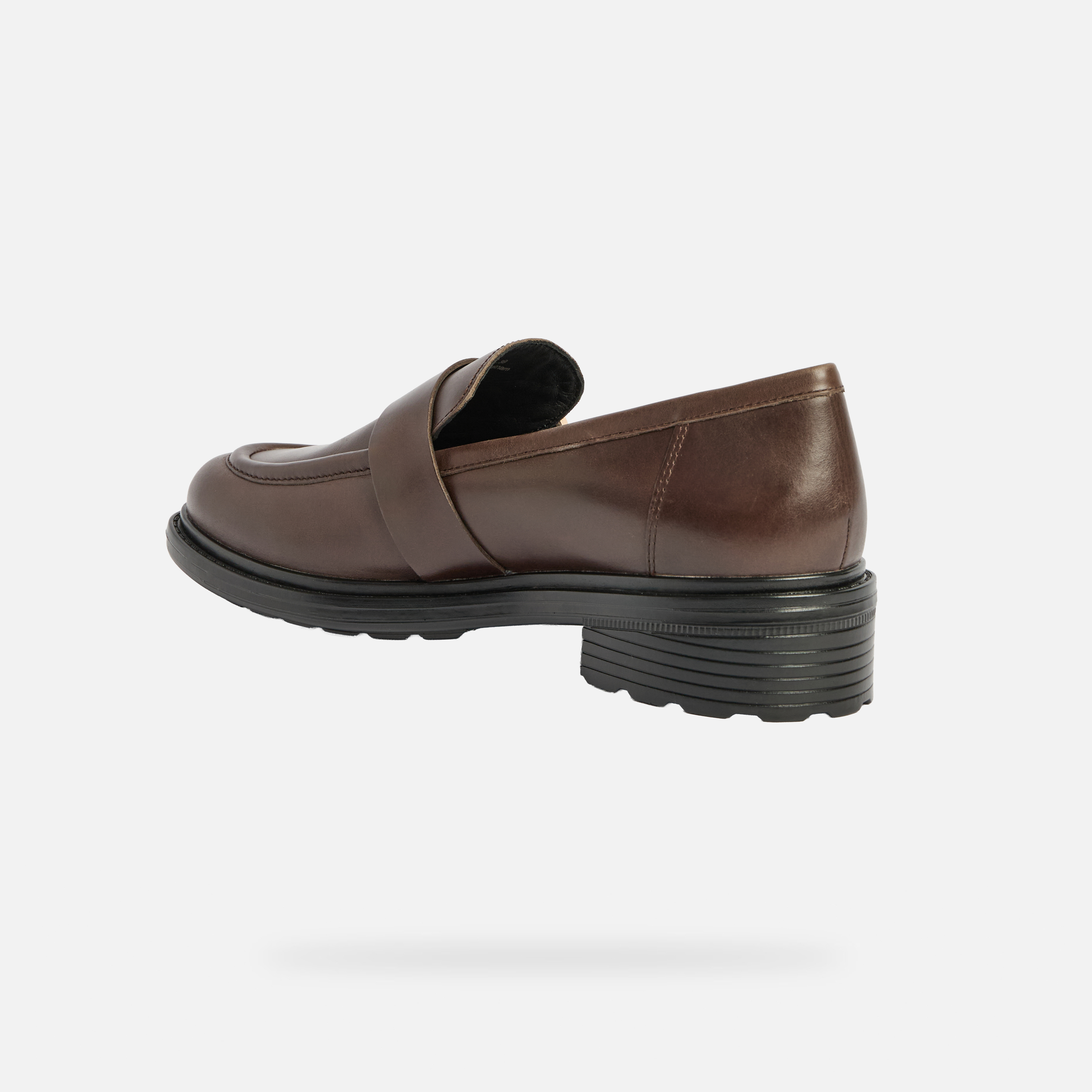 Hnedé dámske mokasíny Geox Walk Pleasure