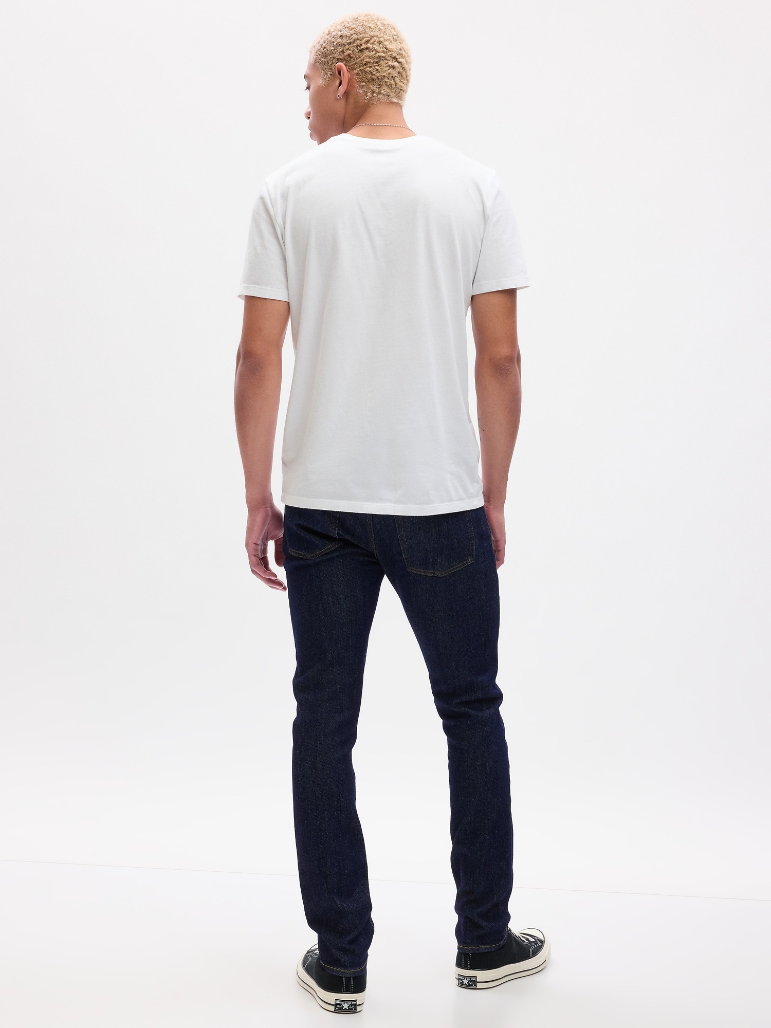 Skinny fit pentru barbati GAP - albastru inchis