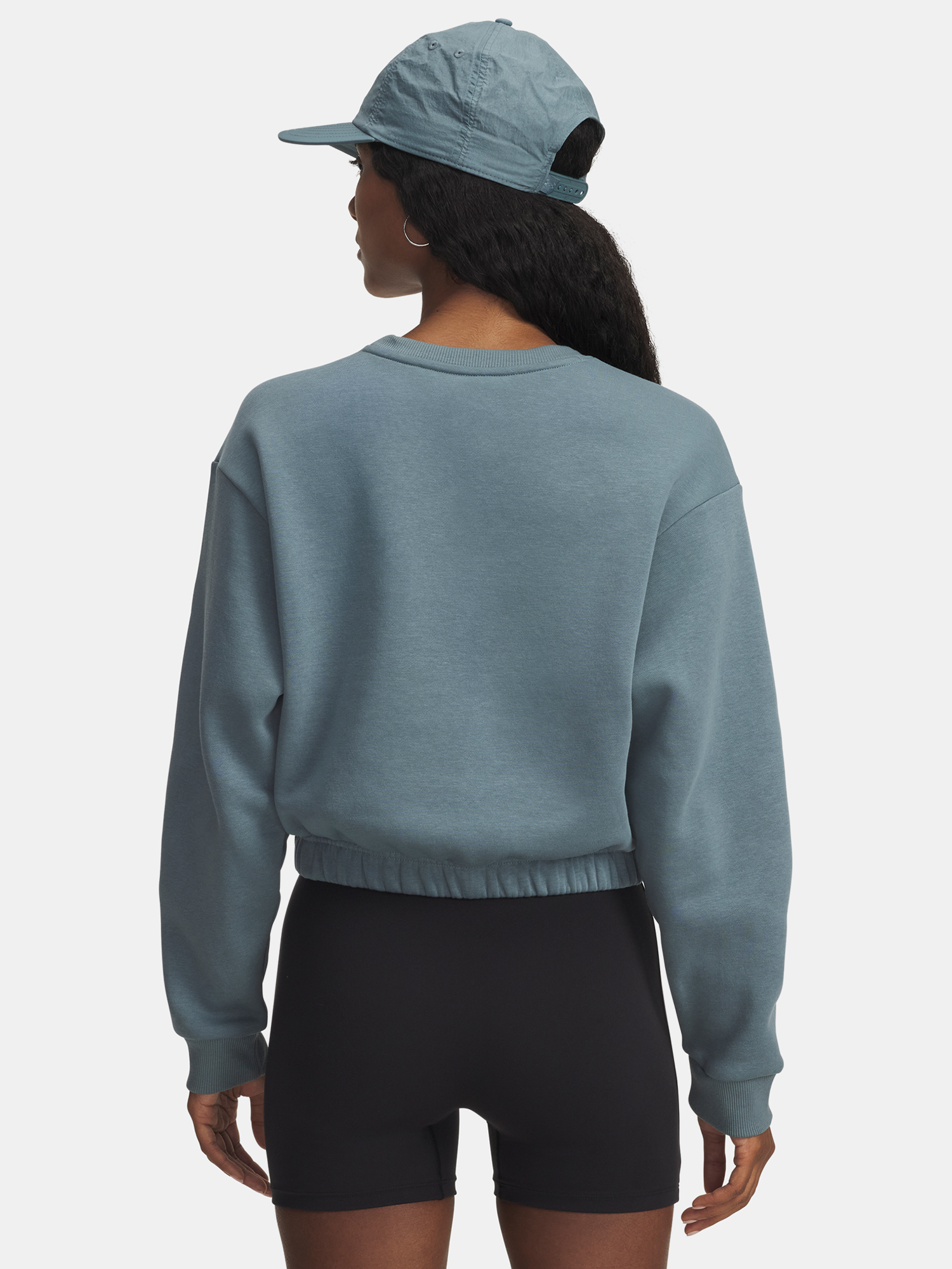 Under Armour UA Rival Fleece Piped Crew-BLU Women's Sweatshirt - Women's