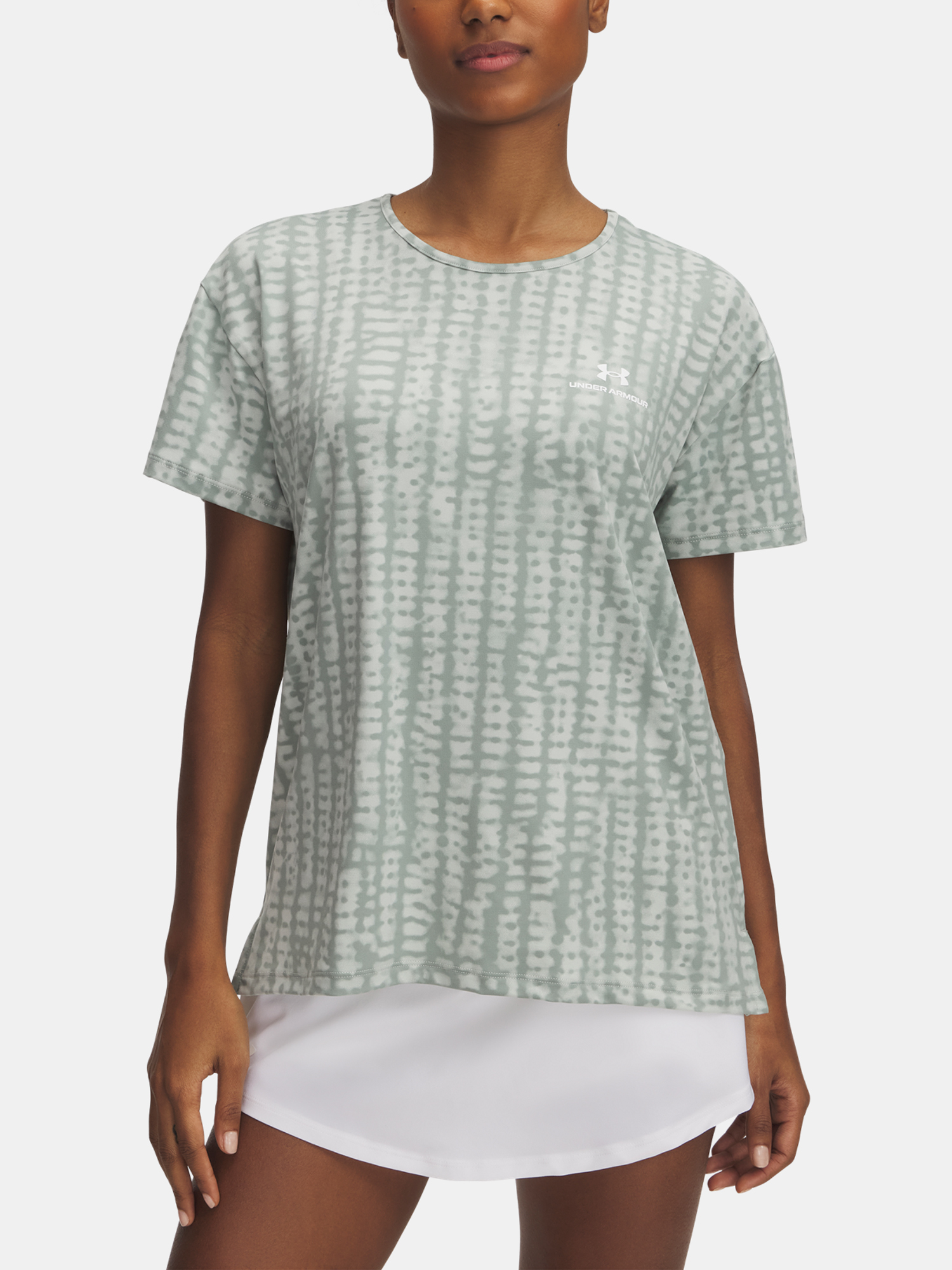 Womens T-shirt Under Armour Vanish Energy SS 2.0 Print - Womens