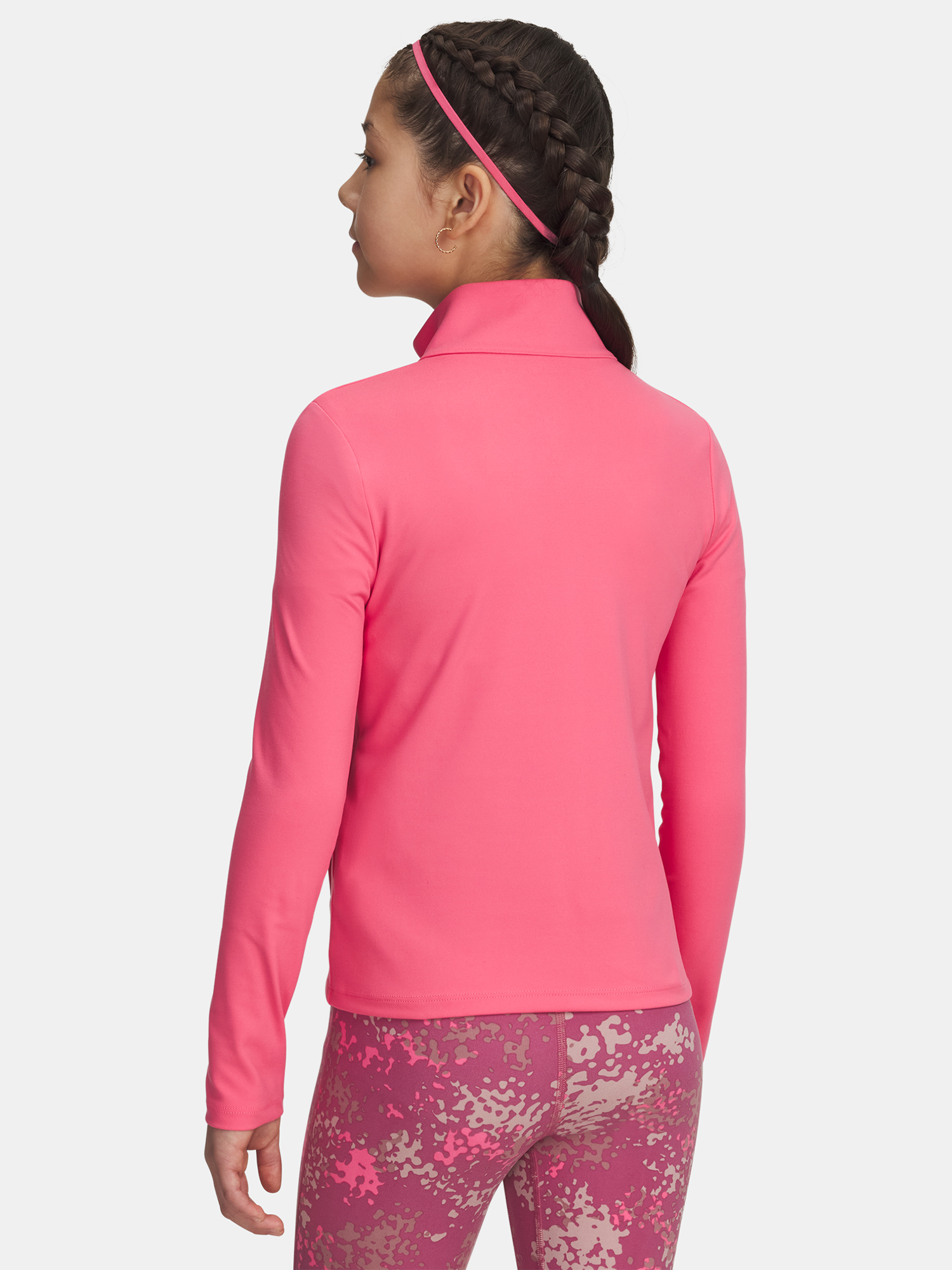 Girls' Under Armour Motion Jacket-PNK - Girls