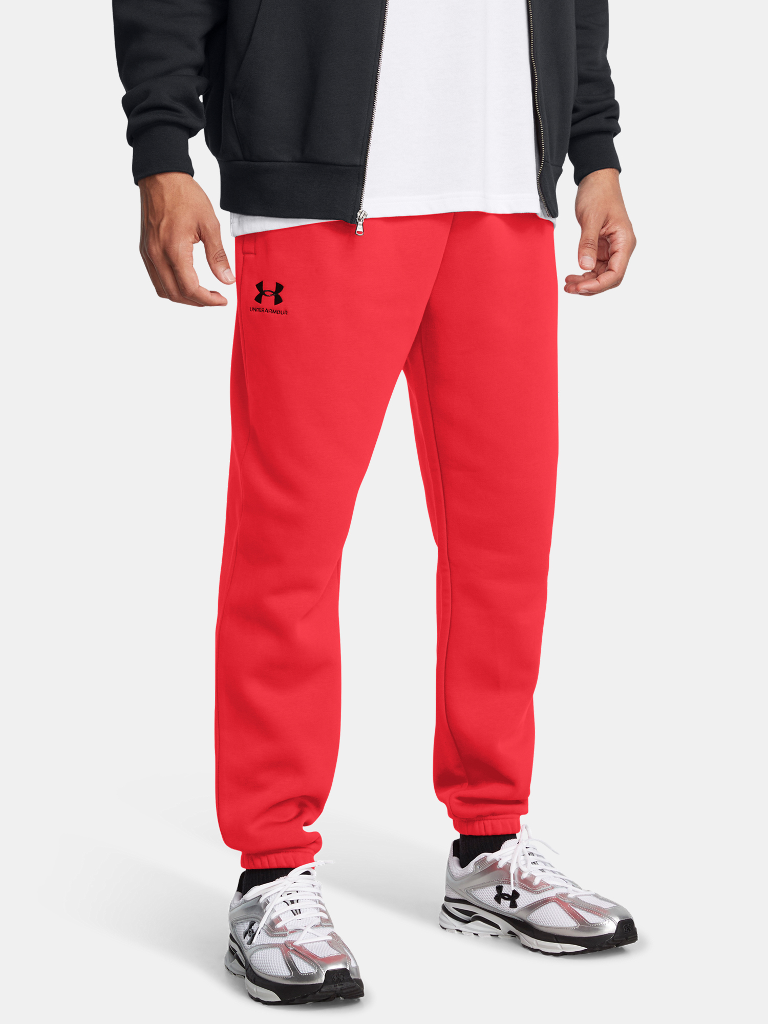 Men's Sweatpants Under Armour UA Icon Fleece Jogger-RED - Men's