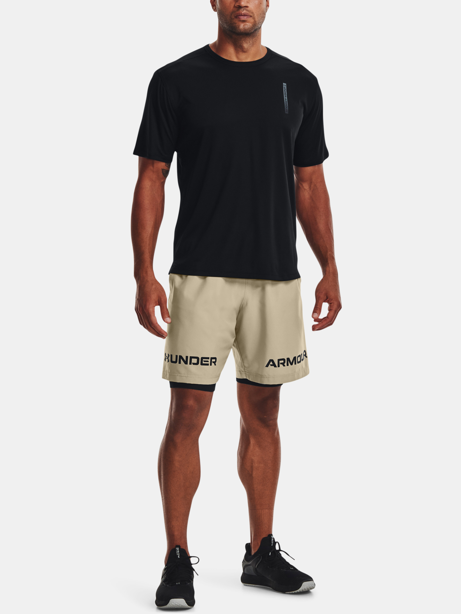 Under Armour Shorts UA Woven Graphic WM Short-GRY - Mens