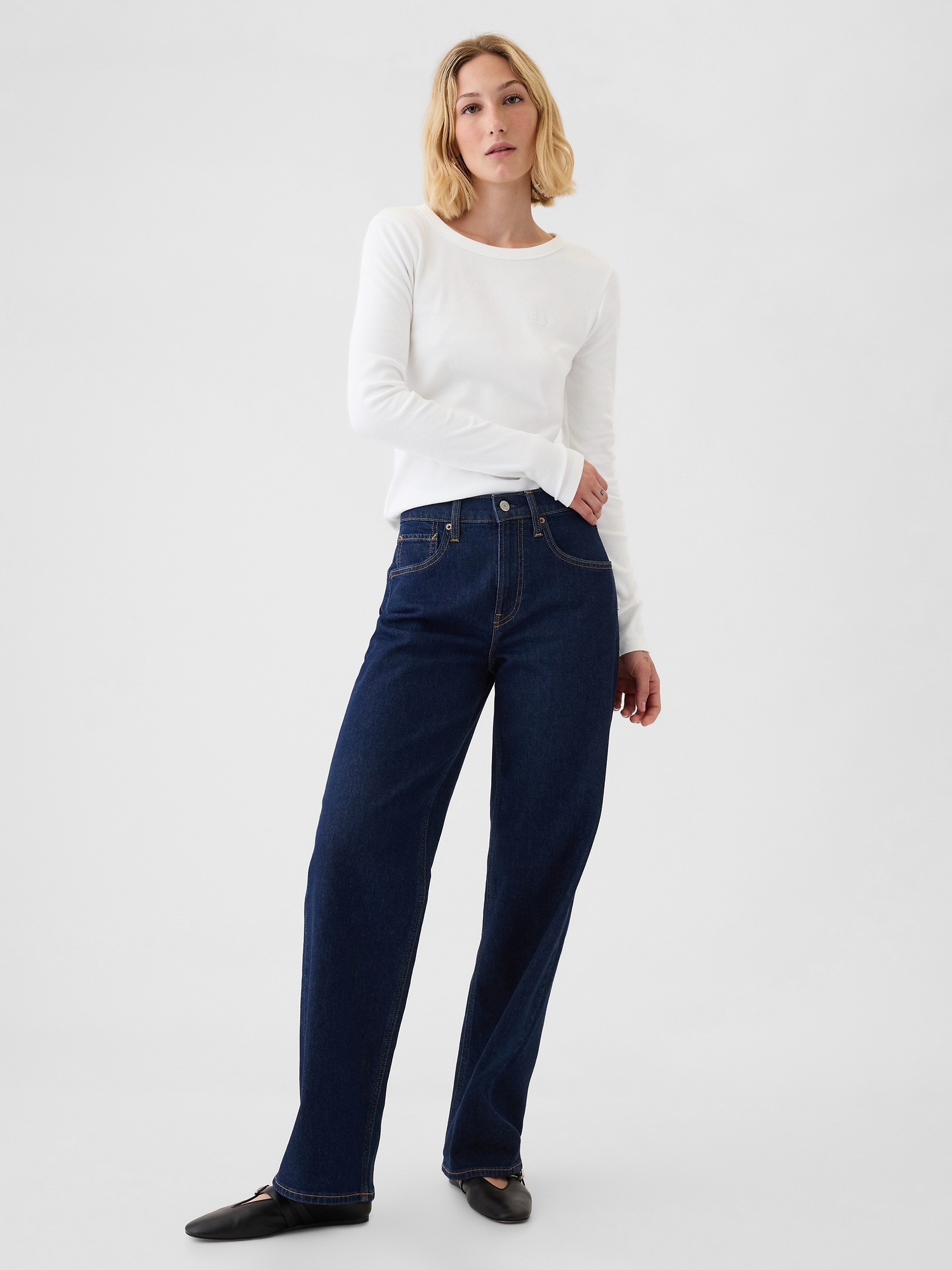 GAP Ribbed T-shirt - Women's