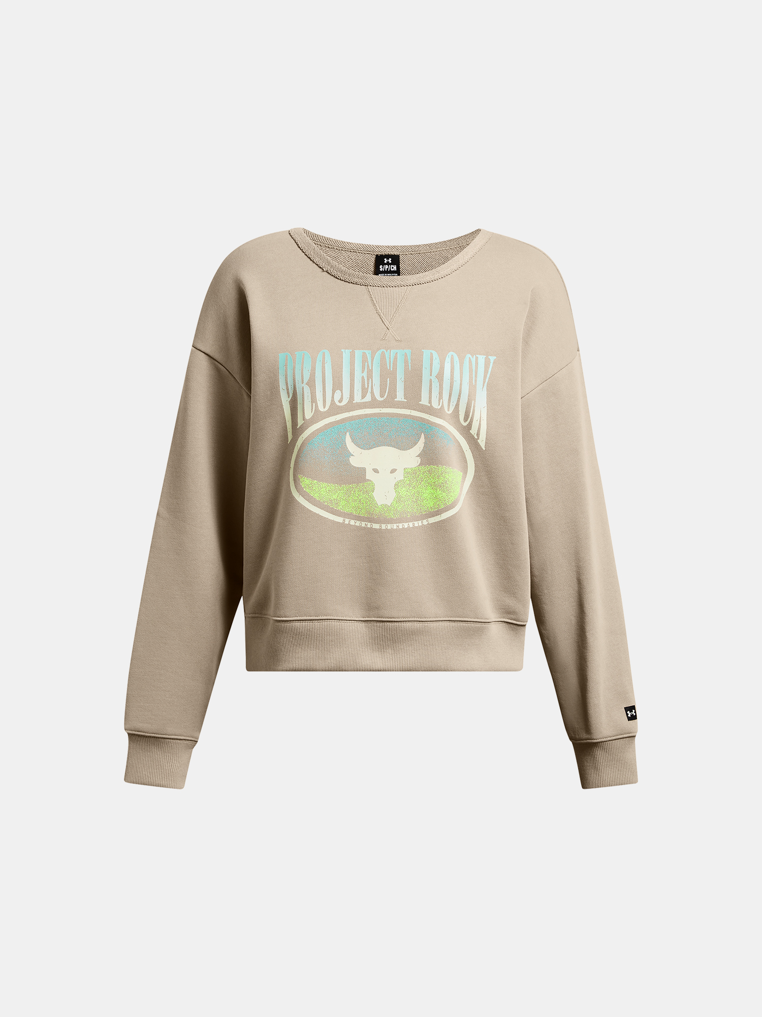 Under Armour Sweatshirt Pjt Rck HW Terry LS Q1-BRN - Women&#039;s