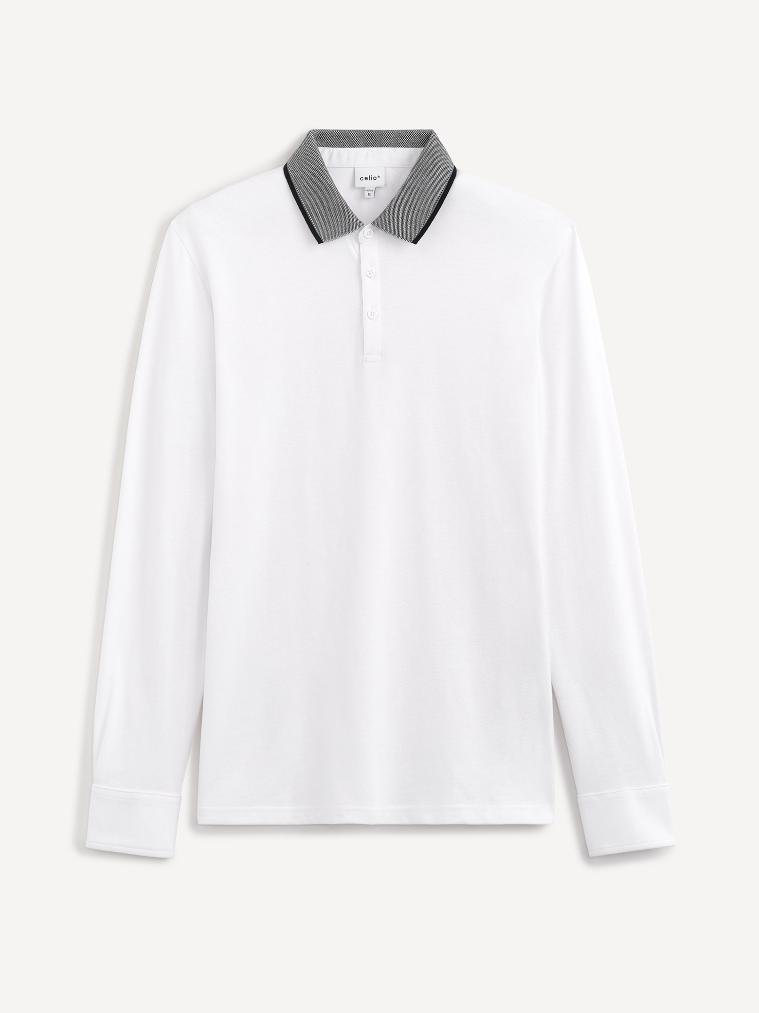 Biela polokošeľa Celio Sessicoml
