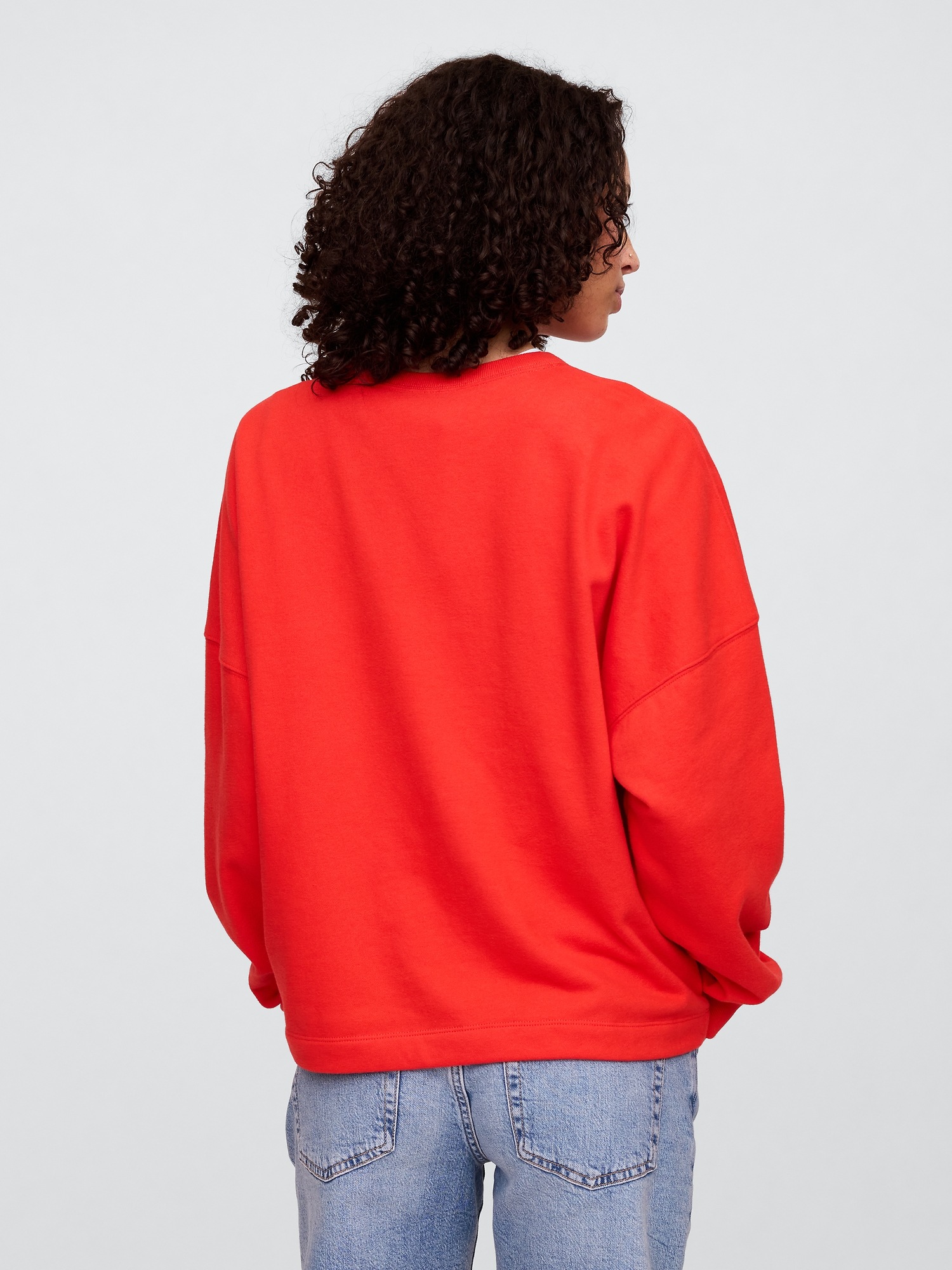 GAP Oversize sweatshirt with Americana logo - Women&#039;s