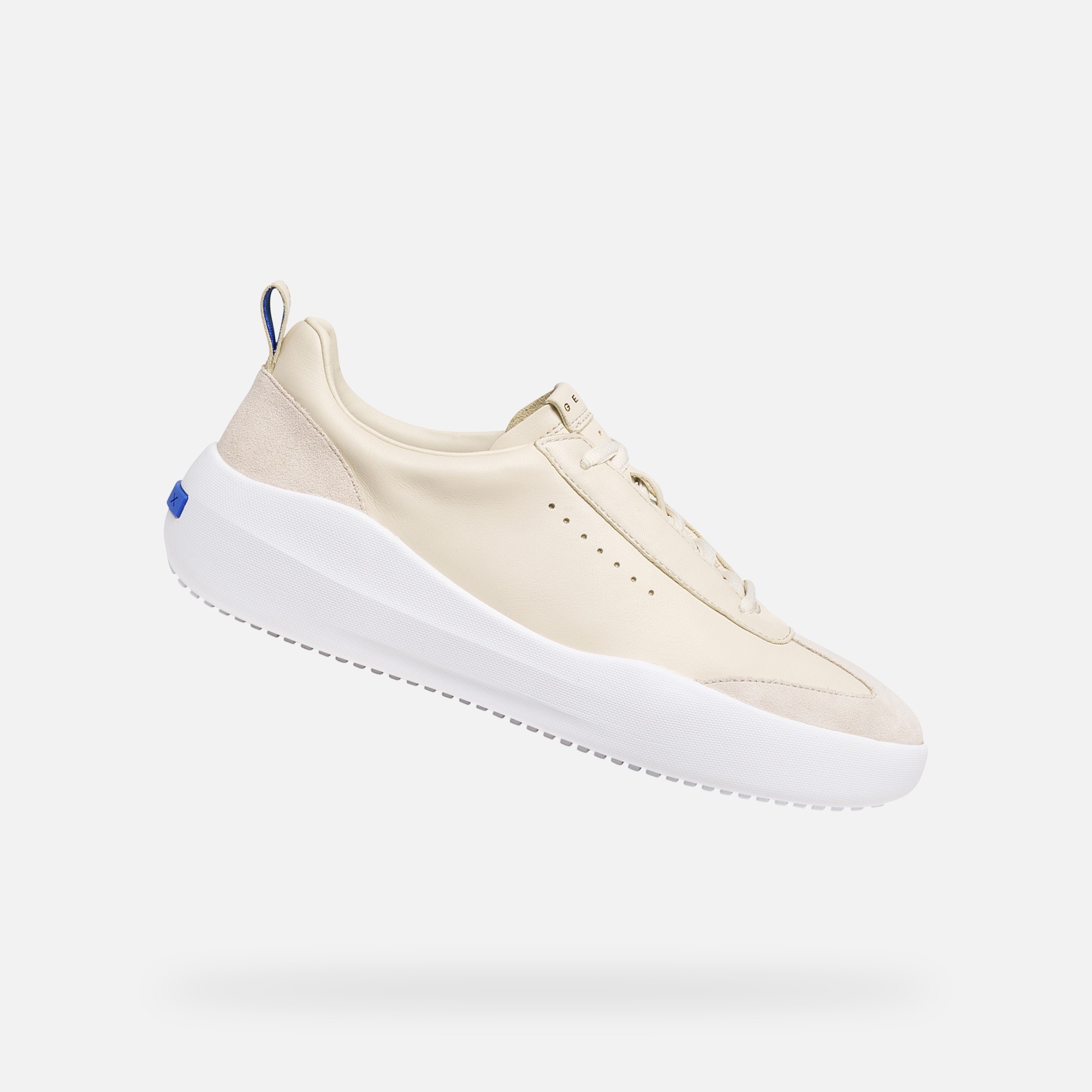 Béžové pánské tenisky Geox Gxcp-02 - Pánské