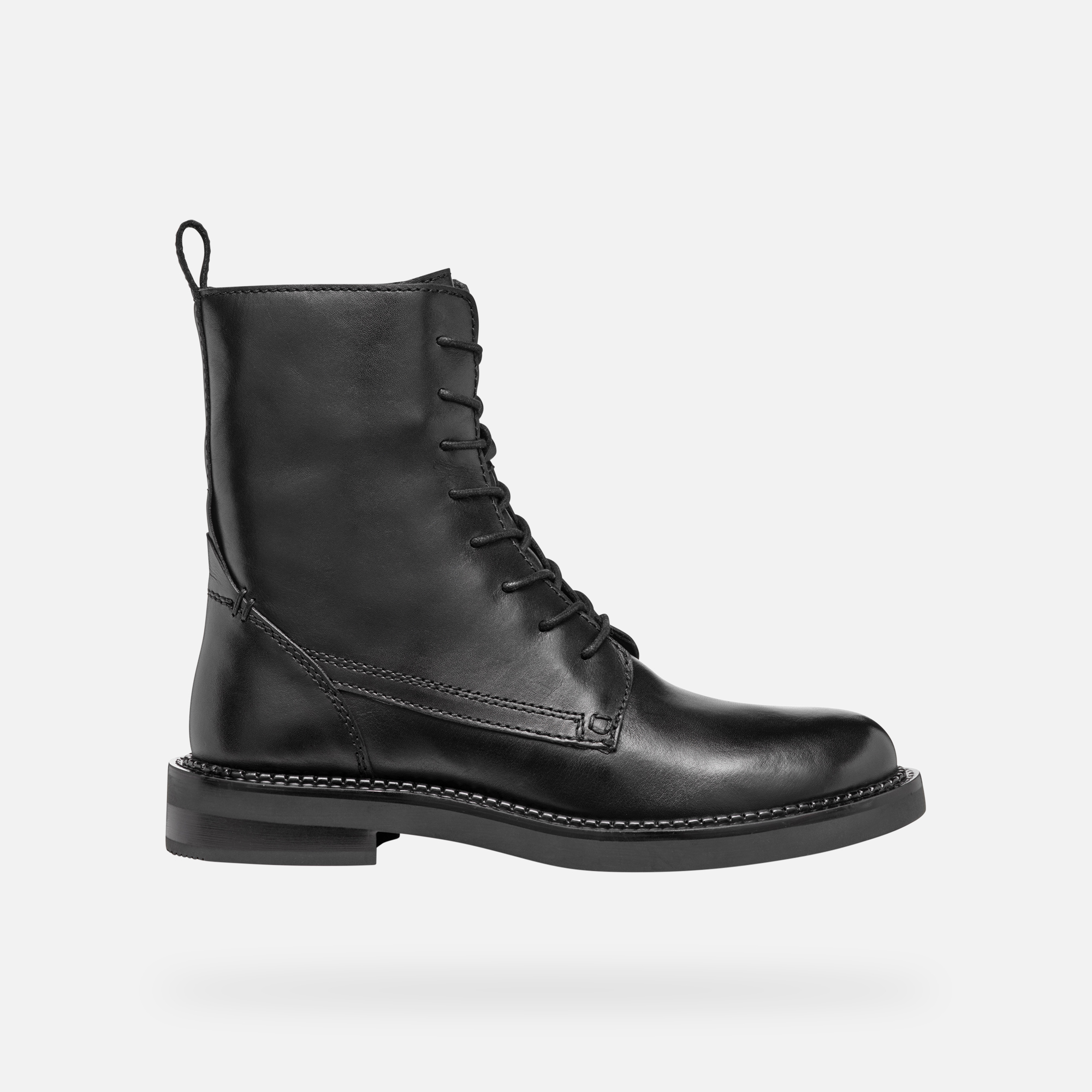 Black women's ankle boots Geox Serilda - Women's