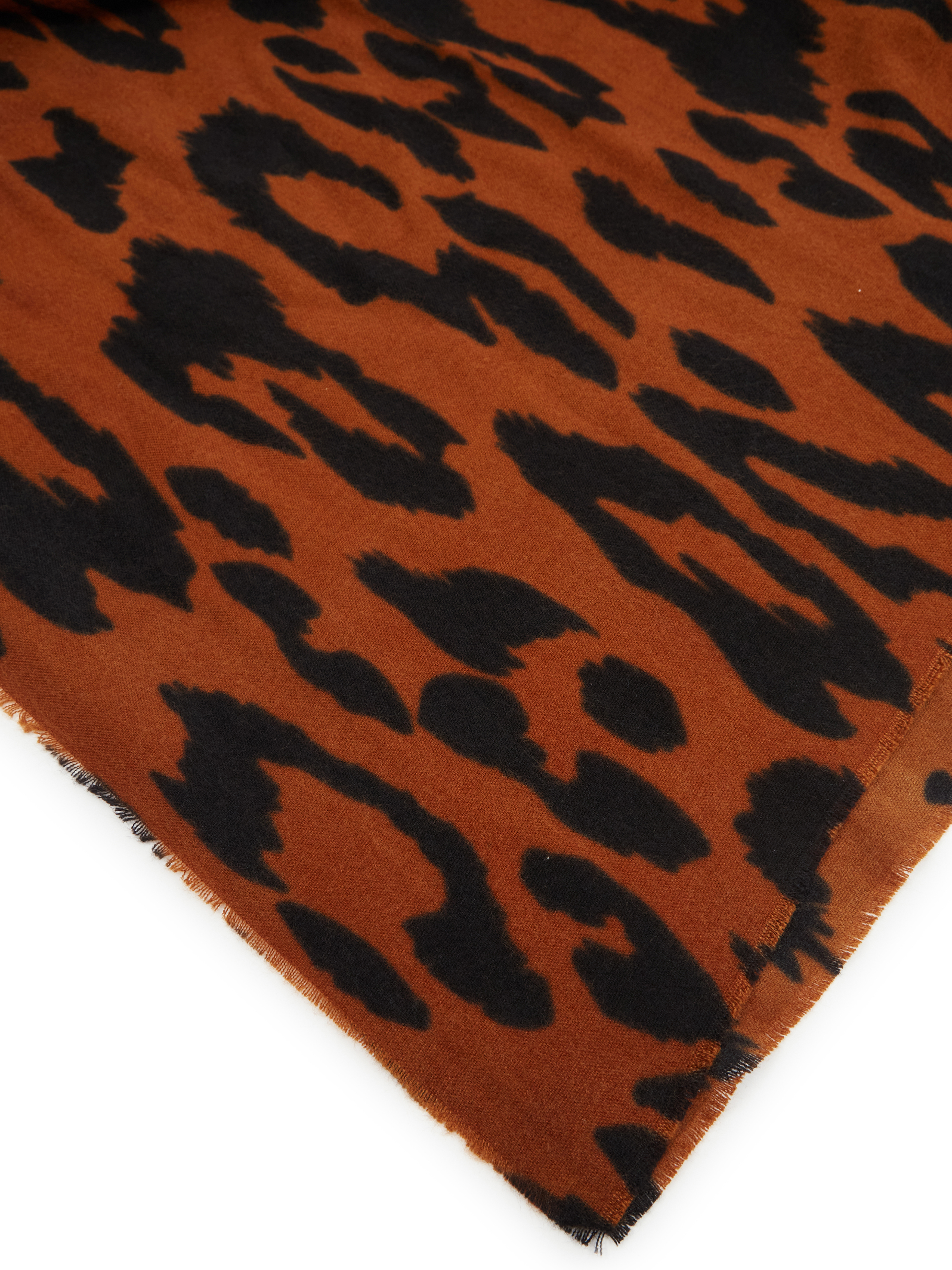 Brown women&#039;s patterned scarf ORSAY - Women&#039;s