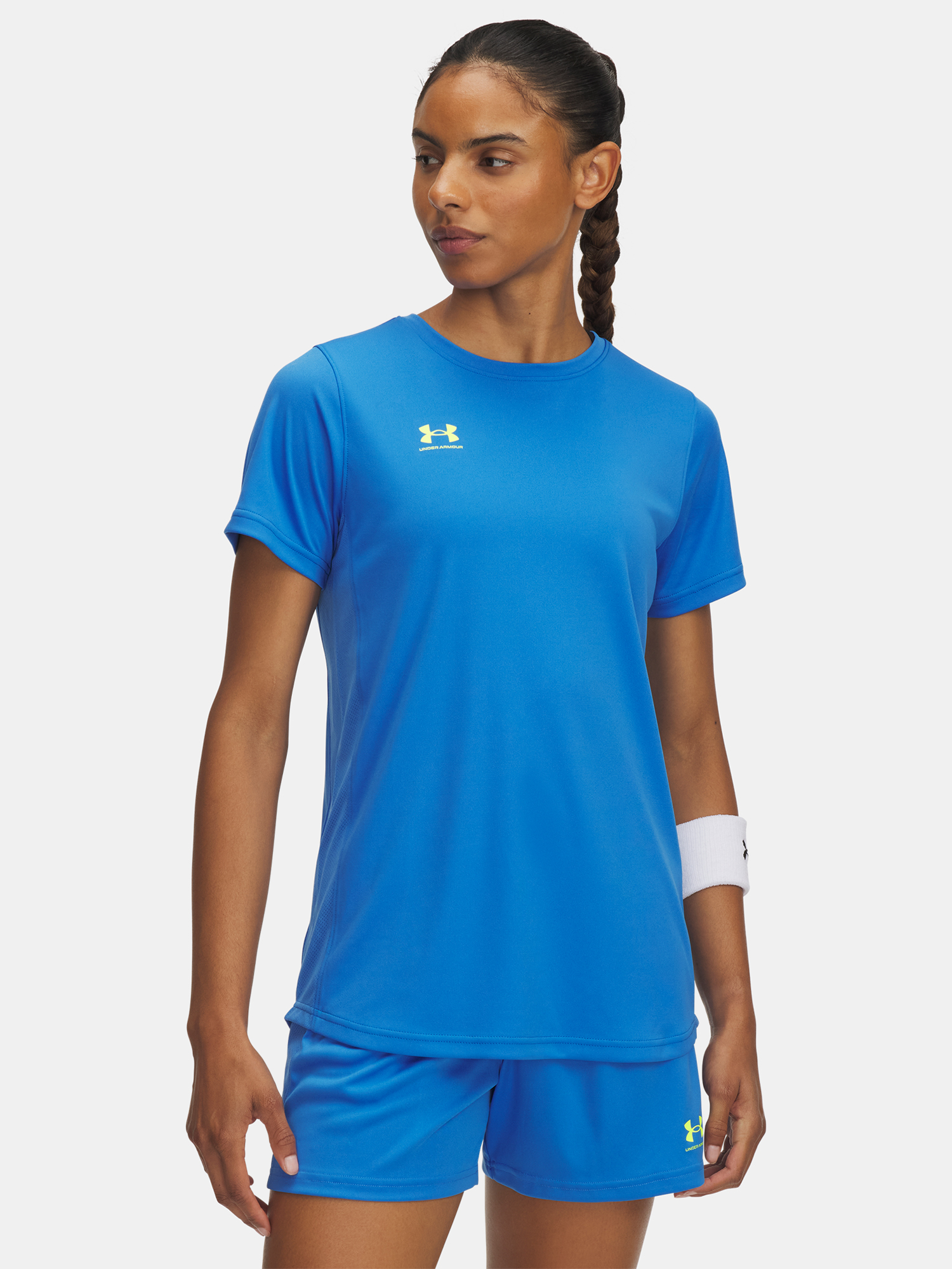Women's T-shirt Under Armour UA W's Ch. Train SS-BLU - Women's