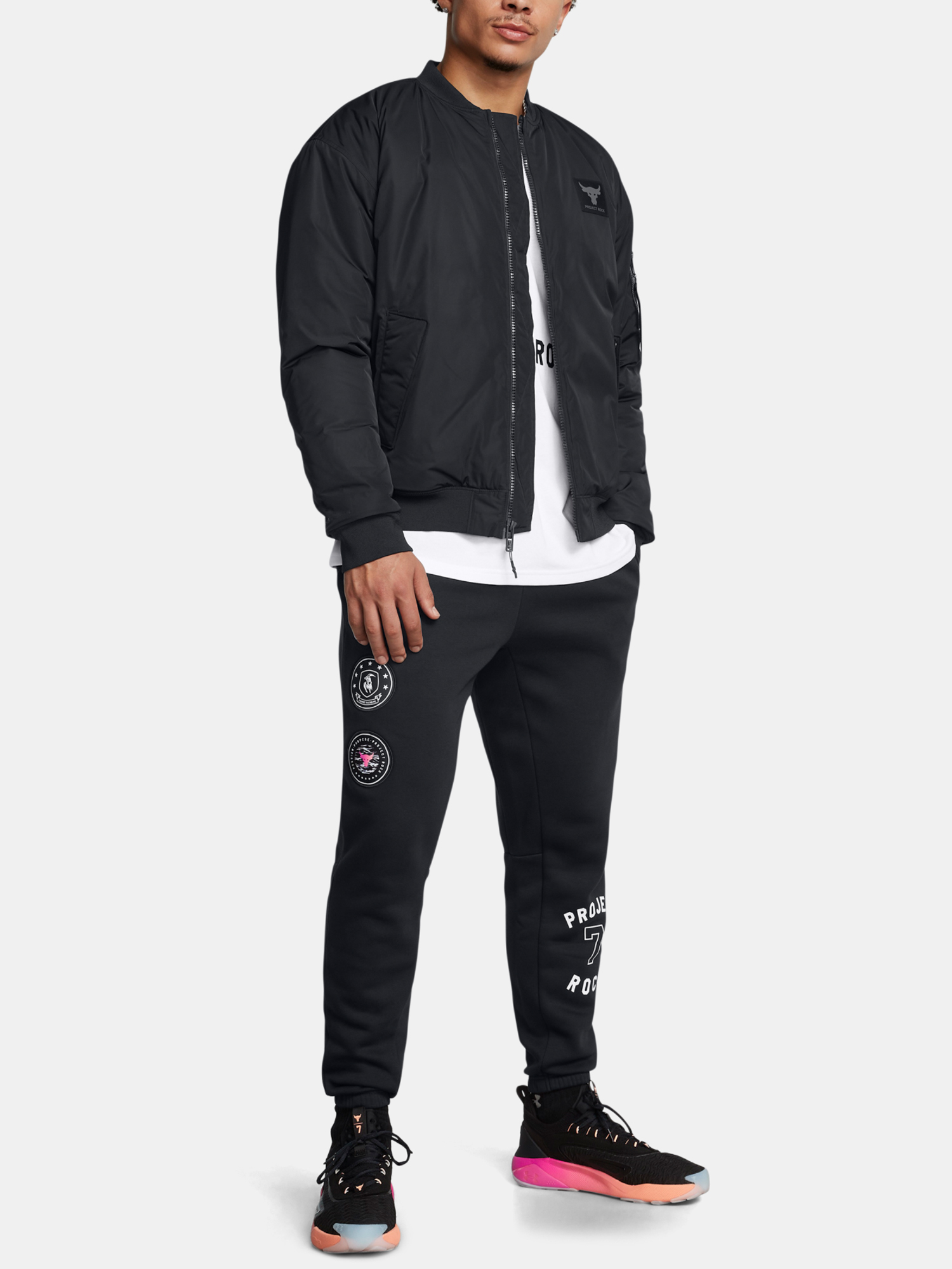 Under Armour Sweatpants Pjt Rck Icon Flc Jogger-BLK - Men's