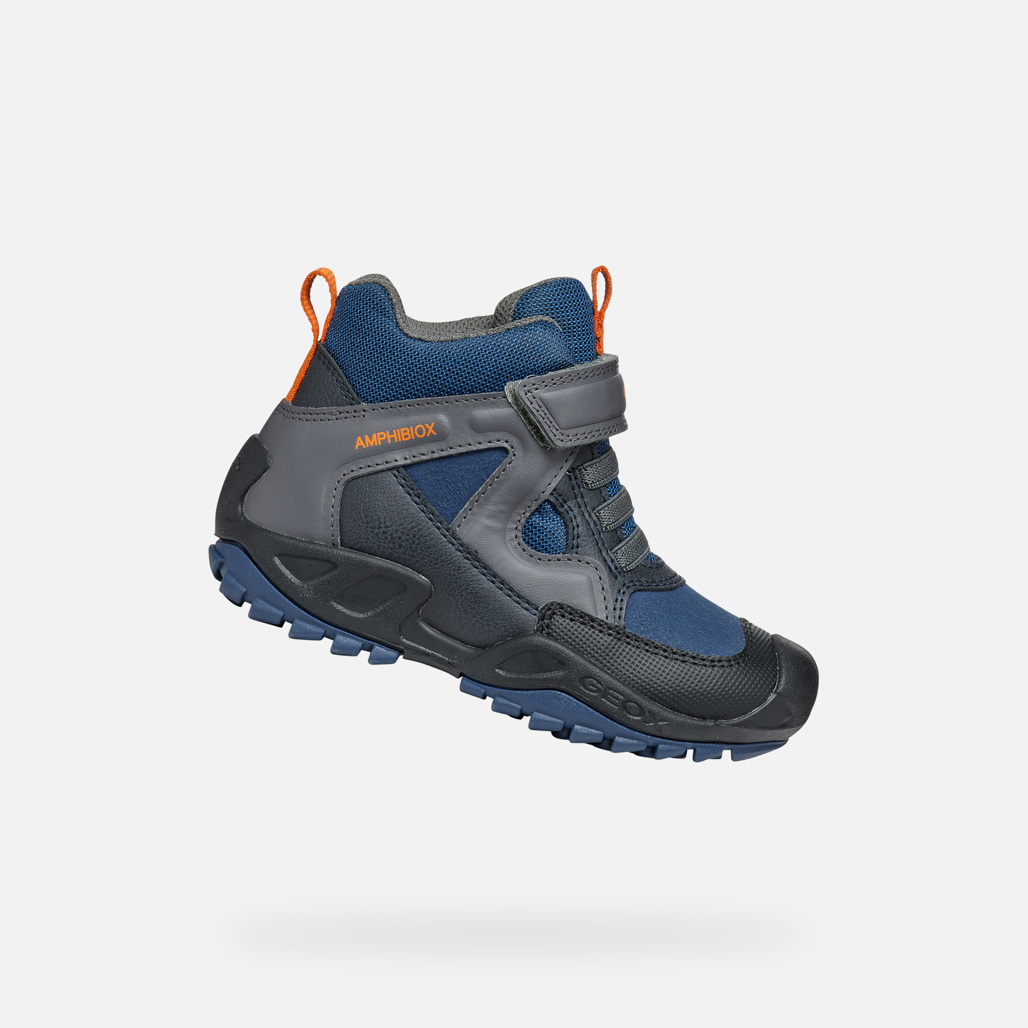 Blue boys' ankle shoes Geox Nesavage A - Boys