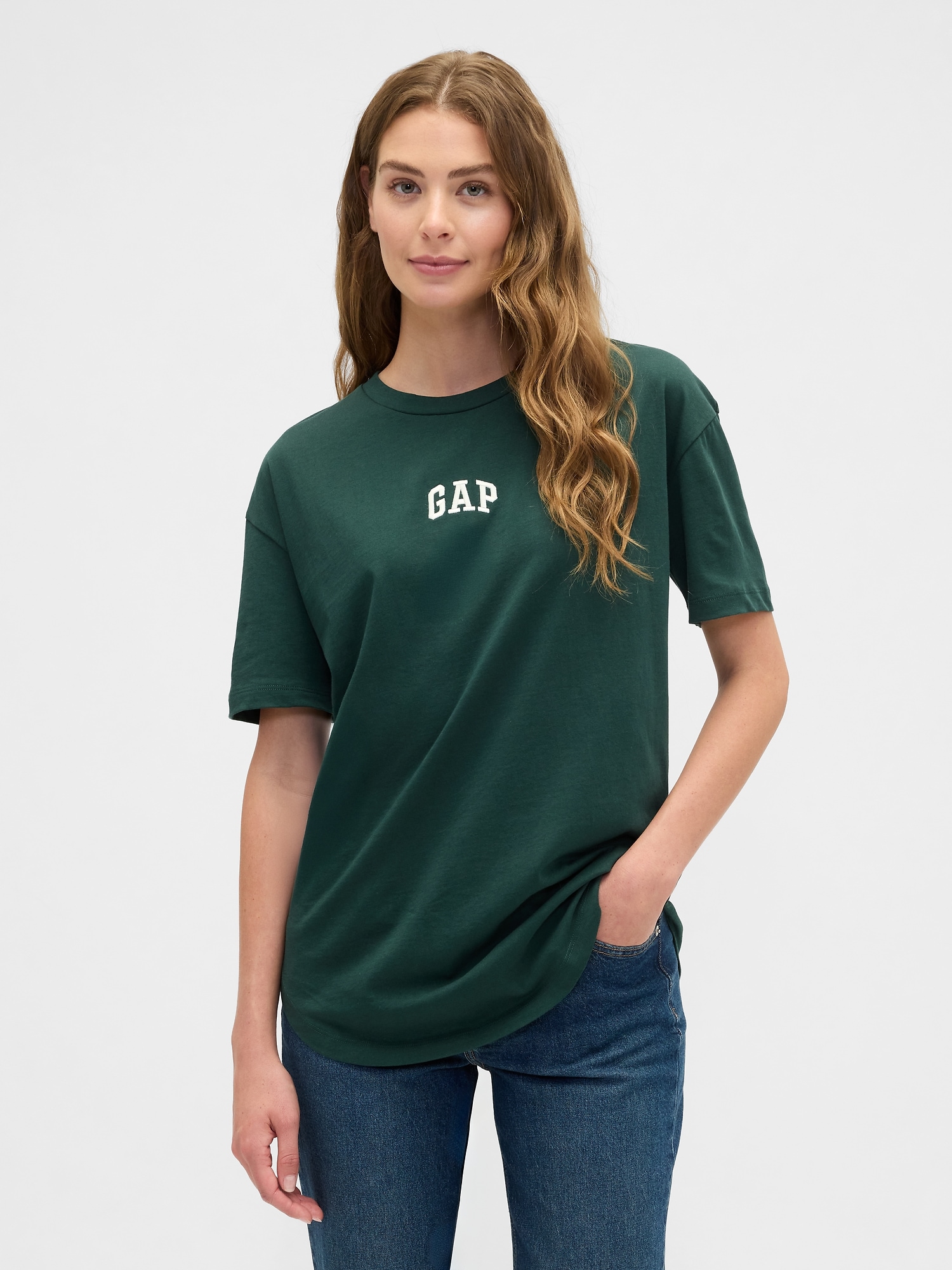 GAP Cotton T-shirt with logo - Women's