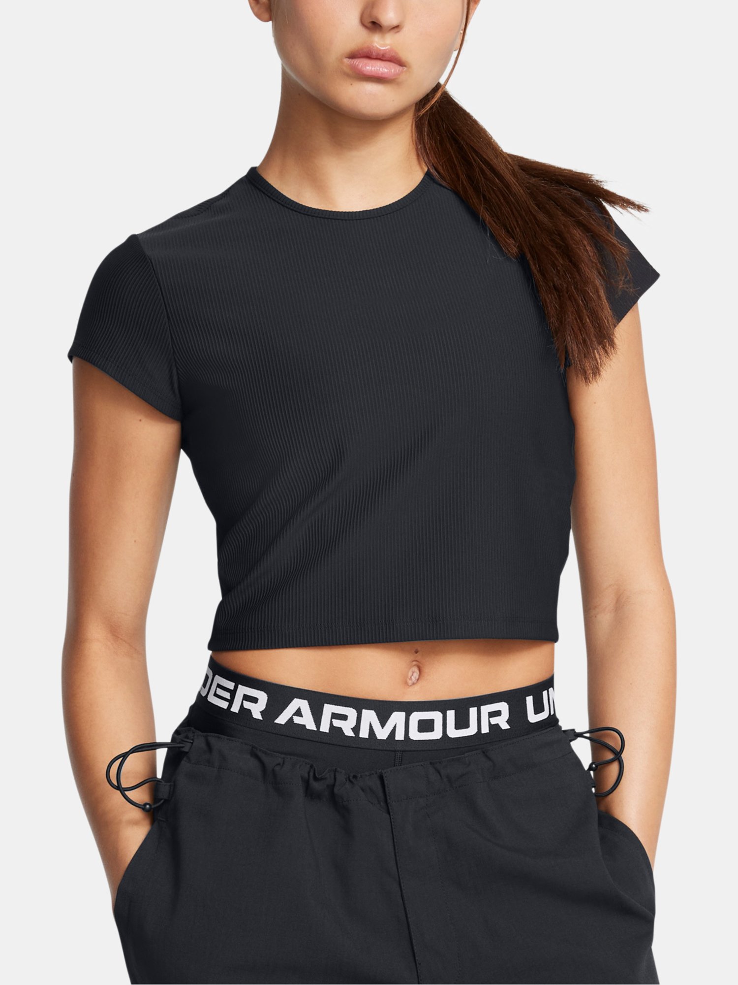 Under Armour Dámské tričko Meridian Rib Baby Tee - Dámské