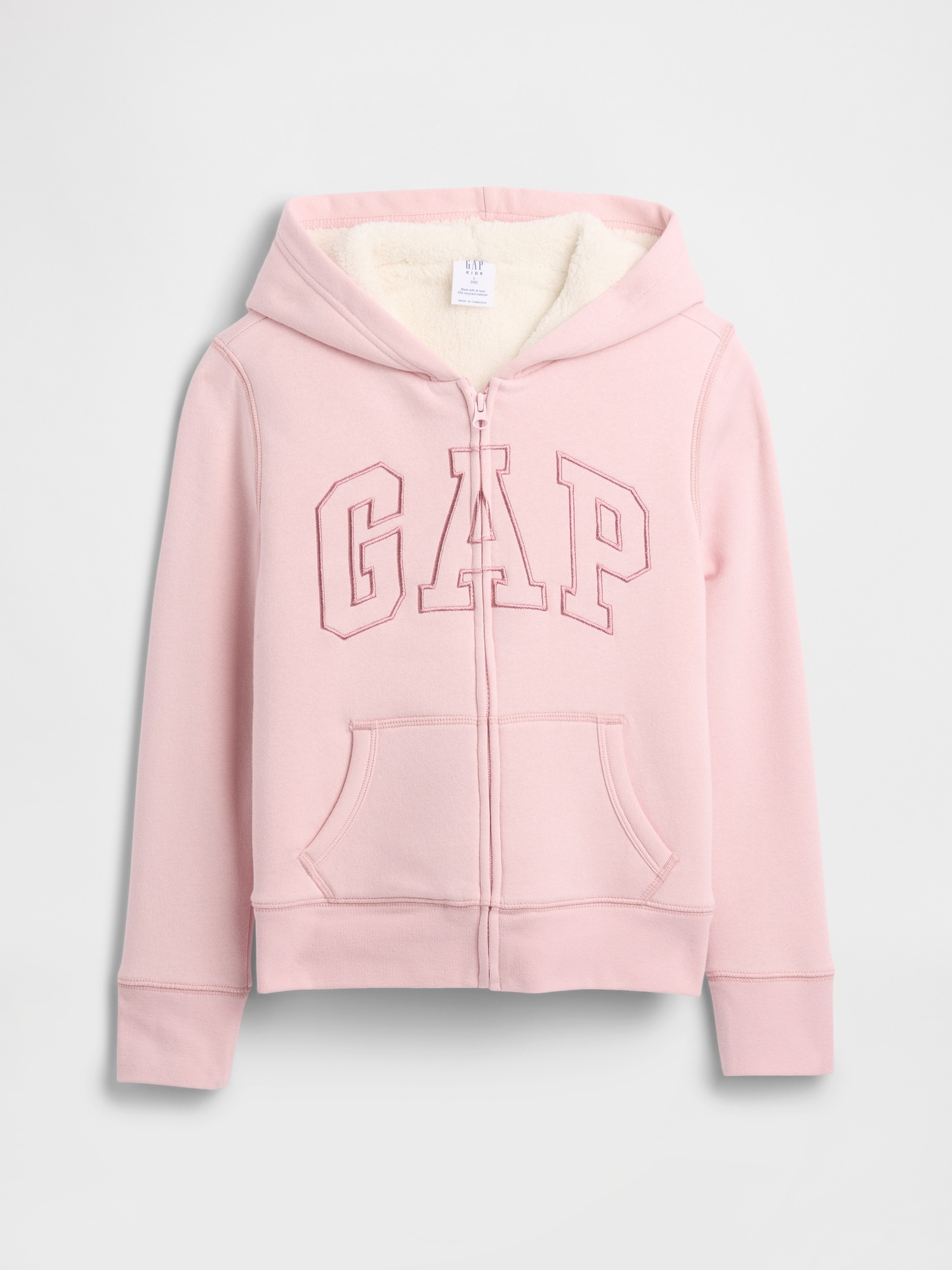 GAP Children's Insulated Sweatshirt Sherpa - Girls
