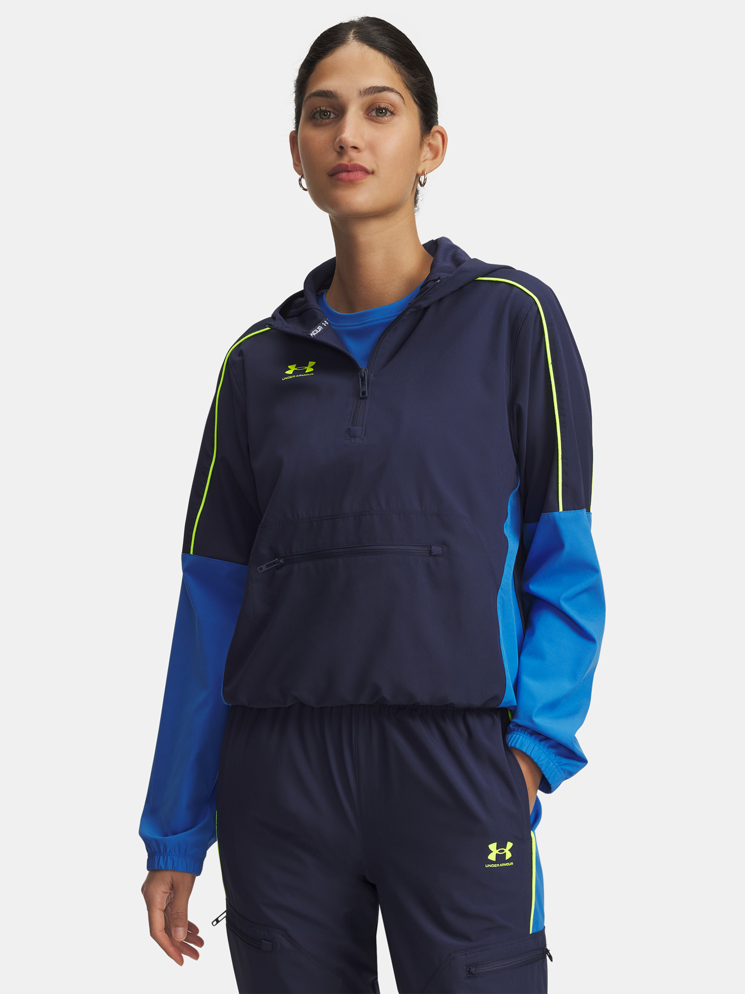 Under Armour UA W Challenger Anorak-BLU Womens Jacket - Womens