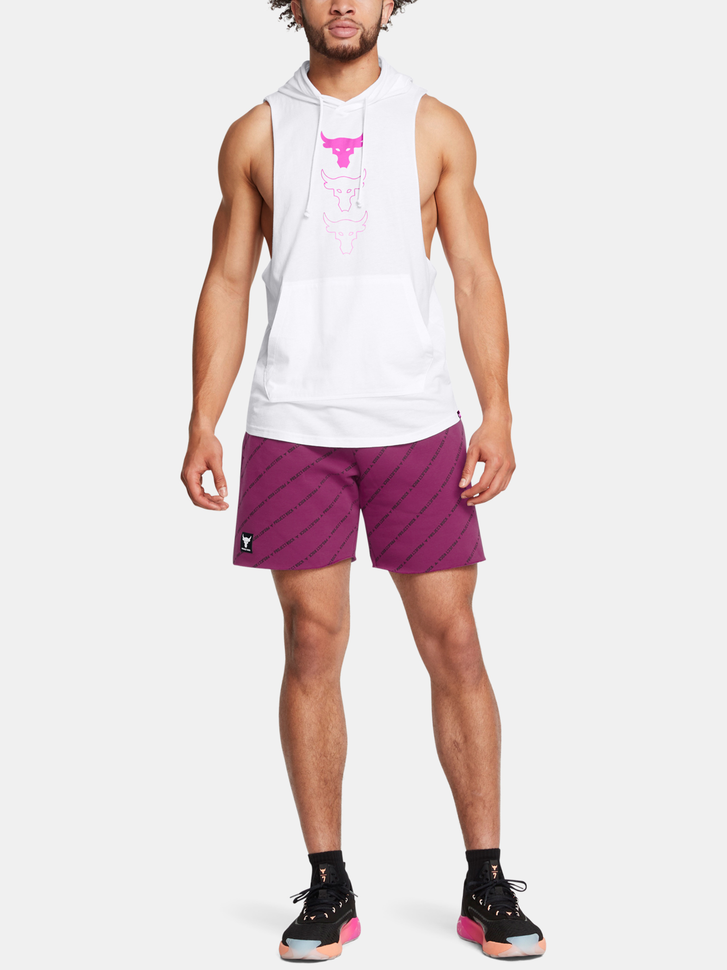 Under Armour Shorts Pjt Rck Icon Flc Short Pt BOH-PPL - Men