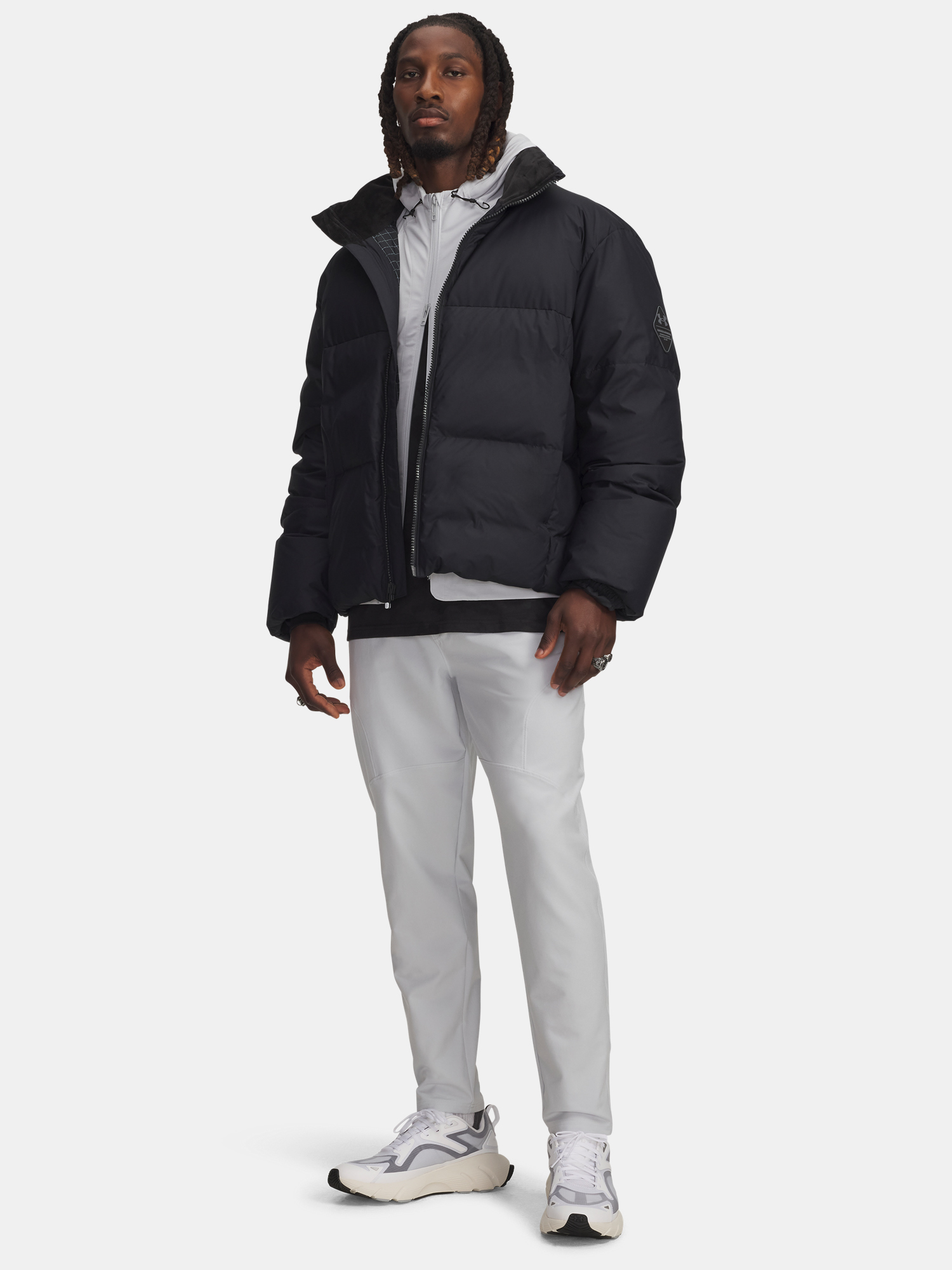 Men&#039;s Sports Pants Under Armour UA Unstoppable Tapered Pants-GRY - Men