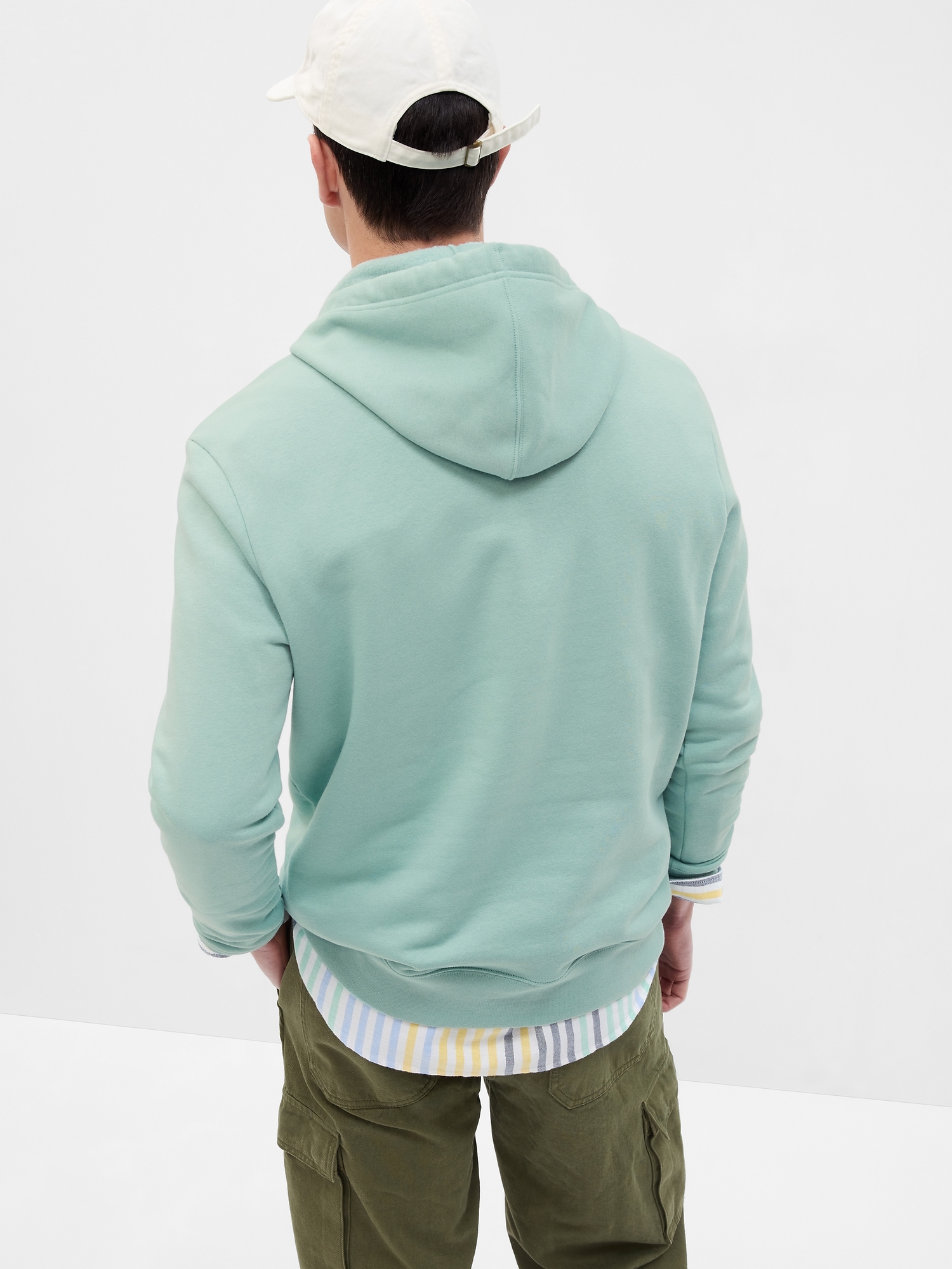 GAP Sweatshirt with logo and hood - Men
