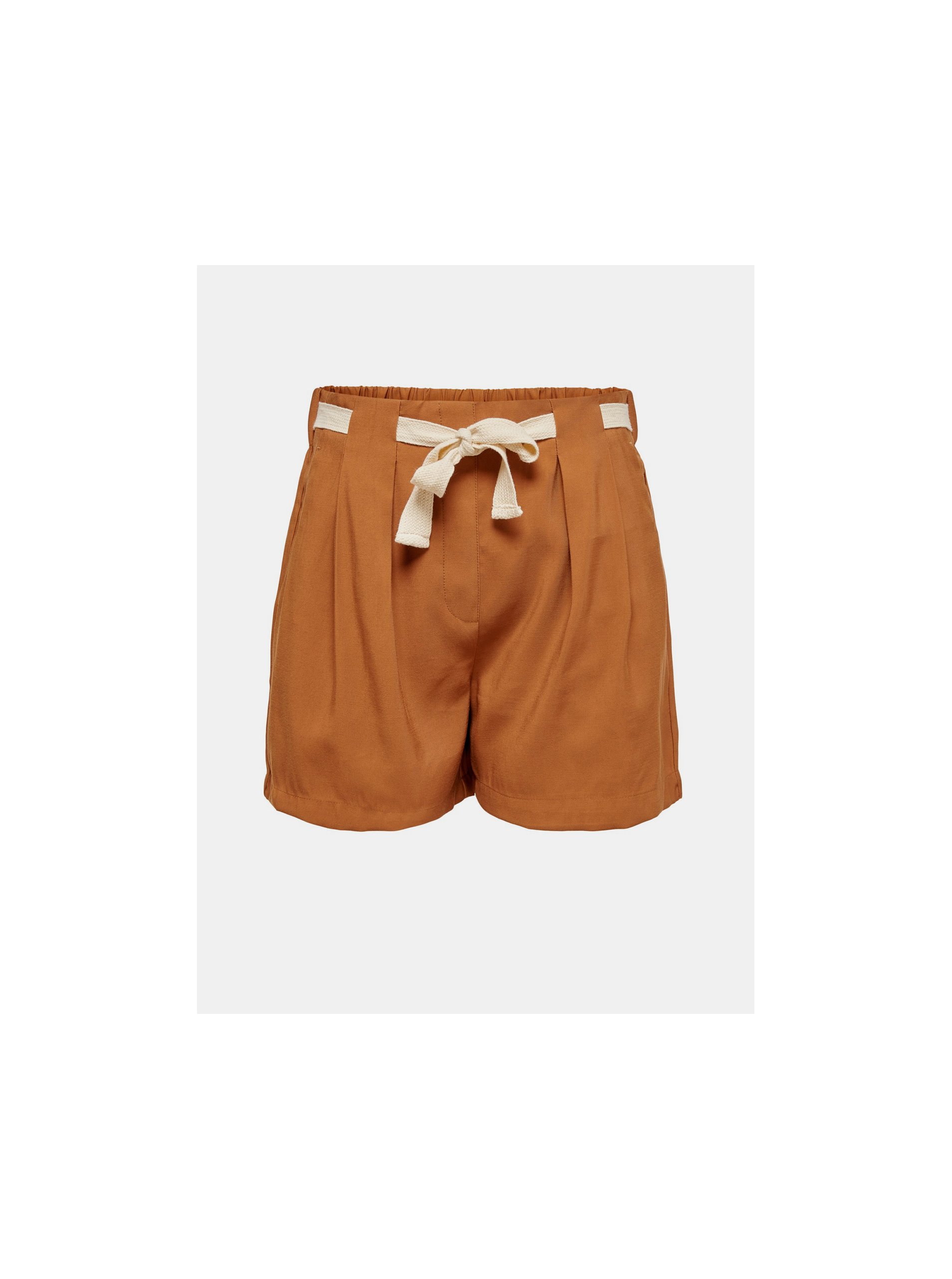 Brown shorts JDY Tomika - Women