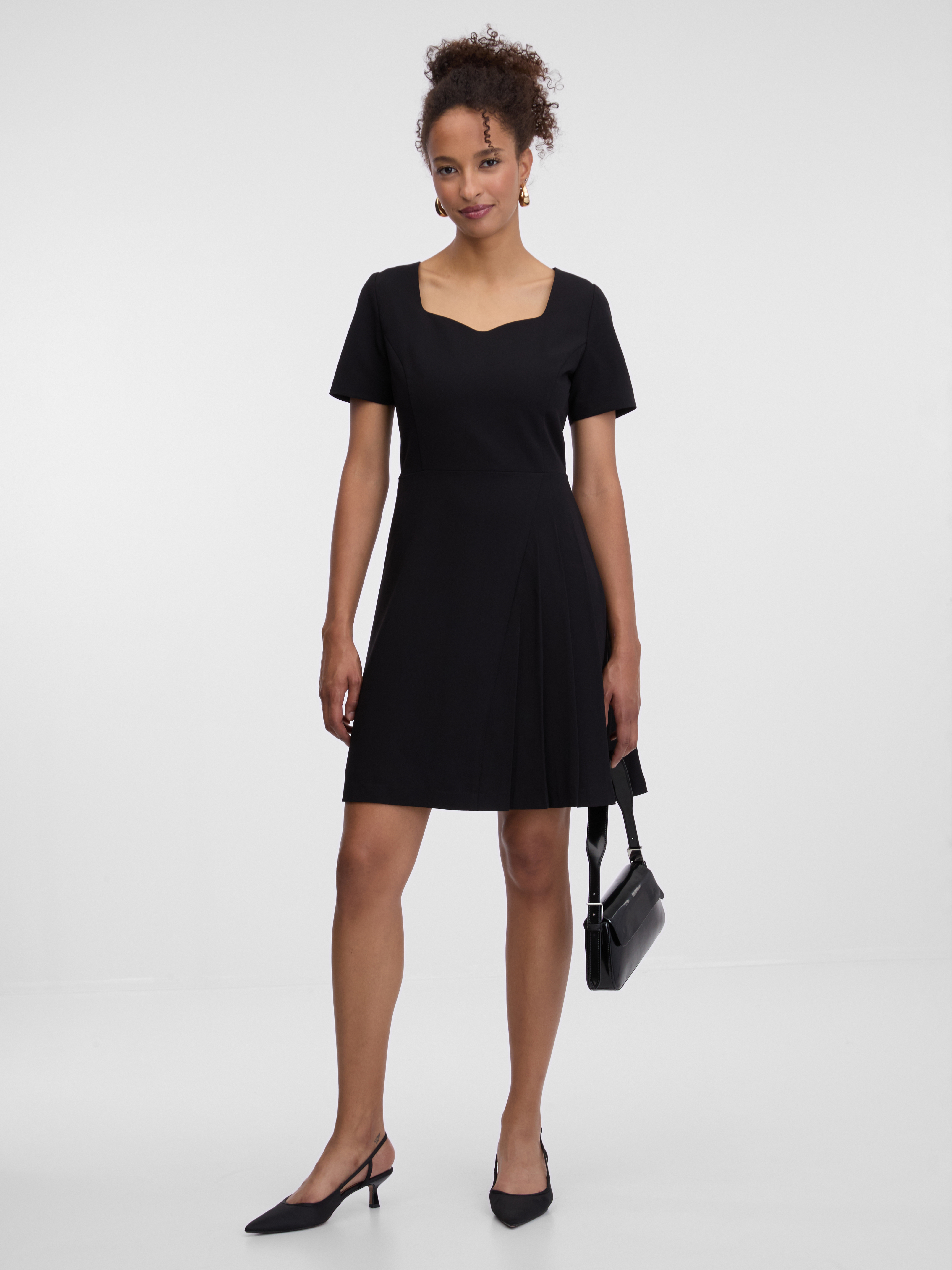 Black women's knee-length dress ORSAY - Women's