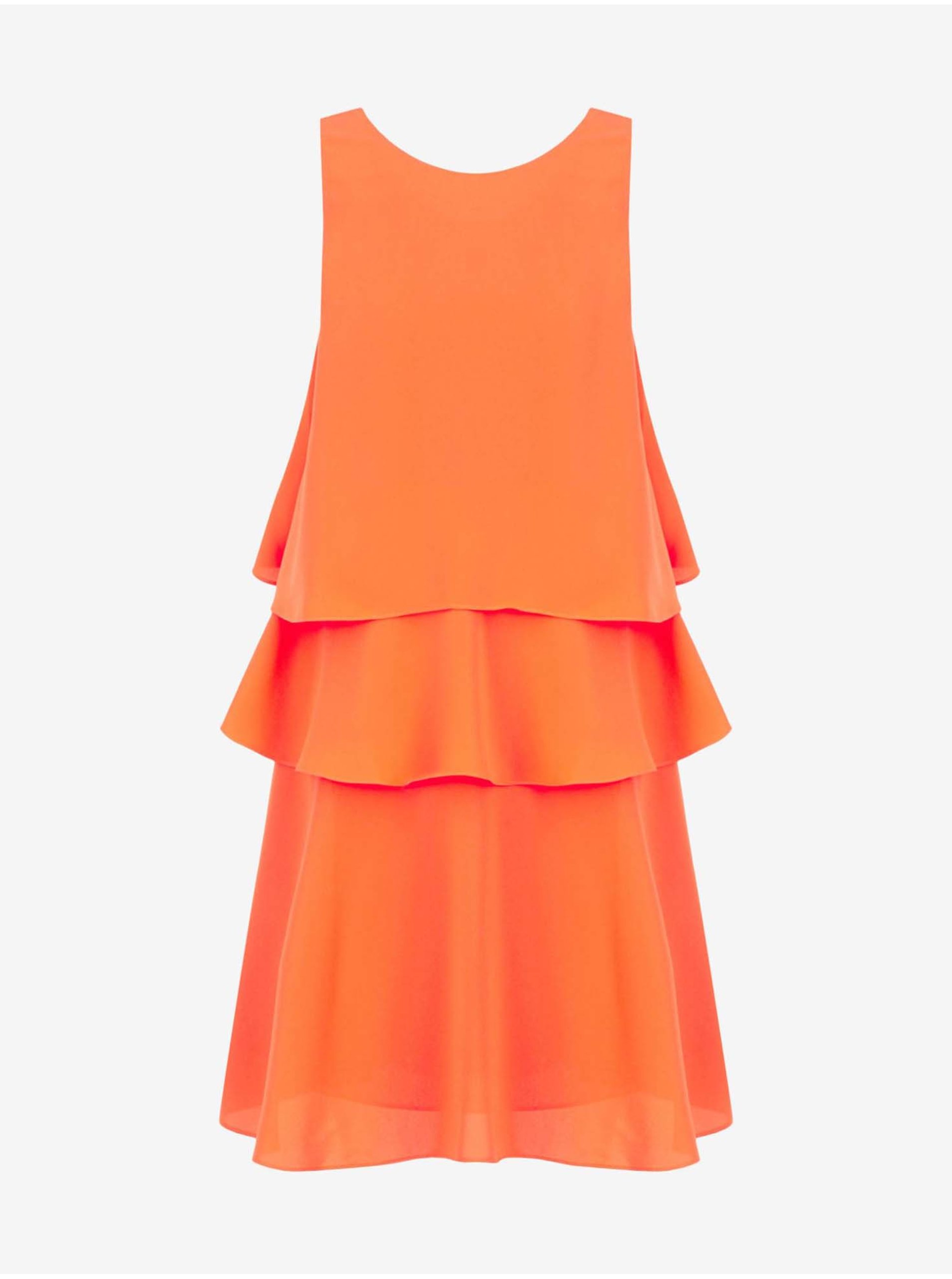 Rochii casual pentru femei Armani Exchange - oranj