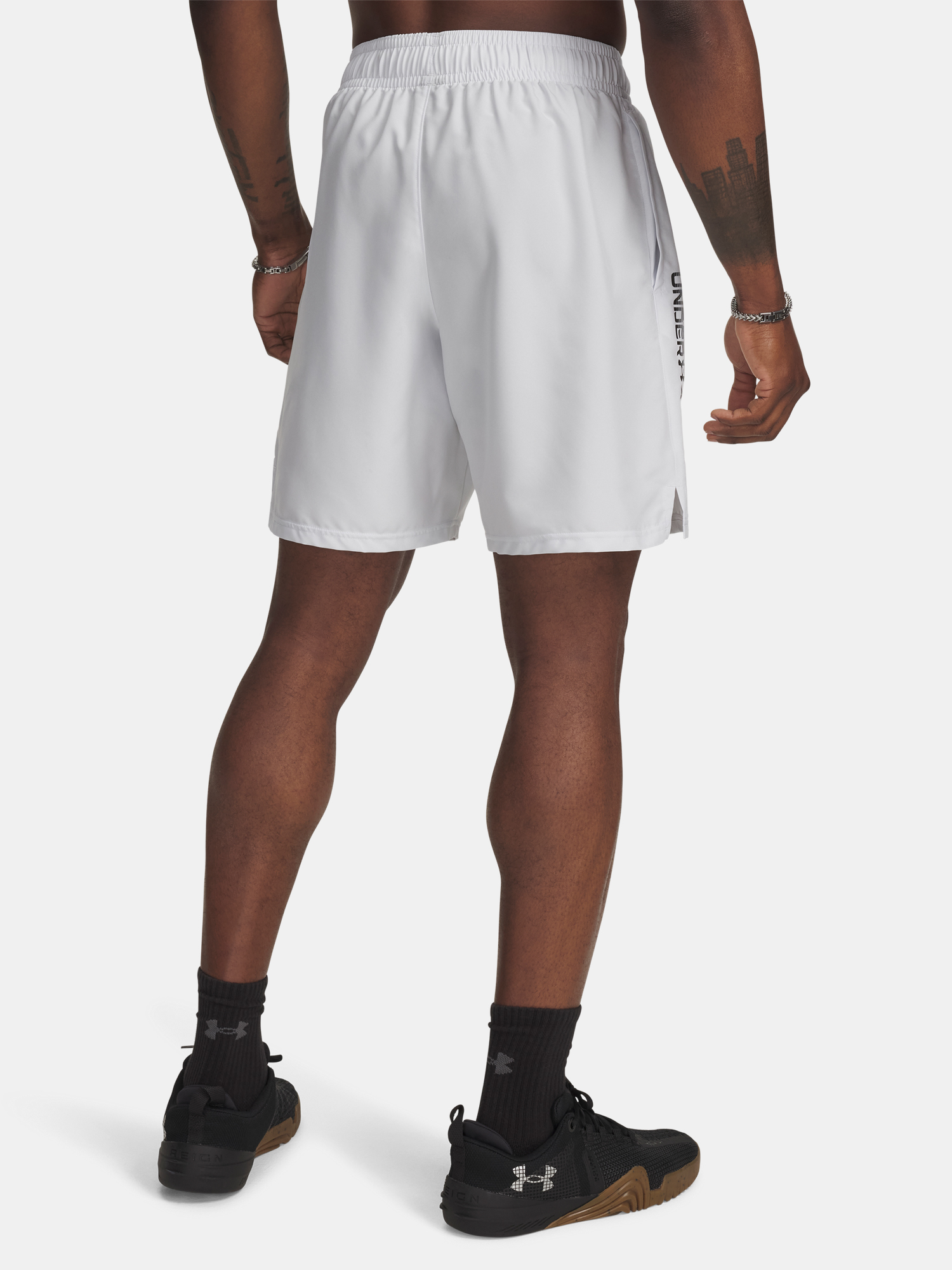 Men&#039;s shorts Under Armour UA Tech Woven Wordmark Short-GRY - Men&#039;s