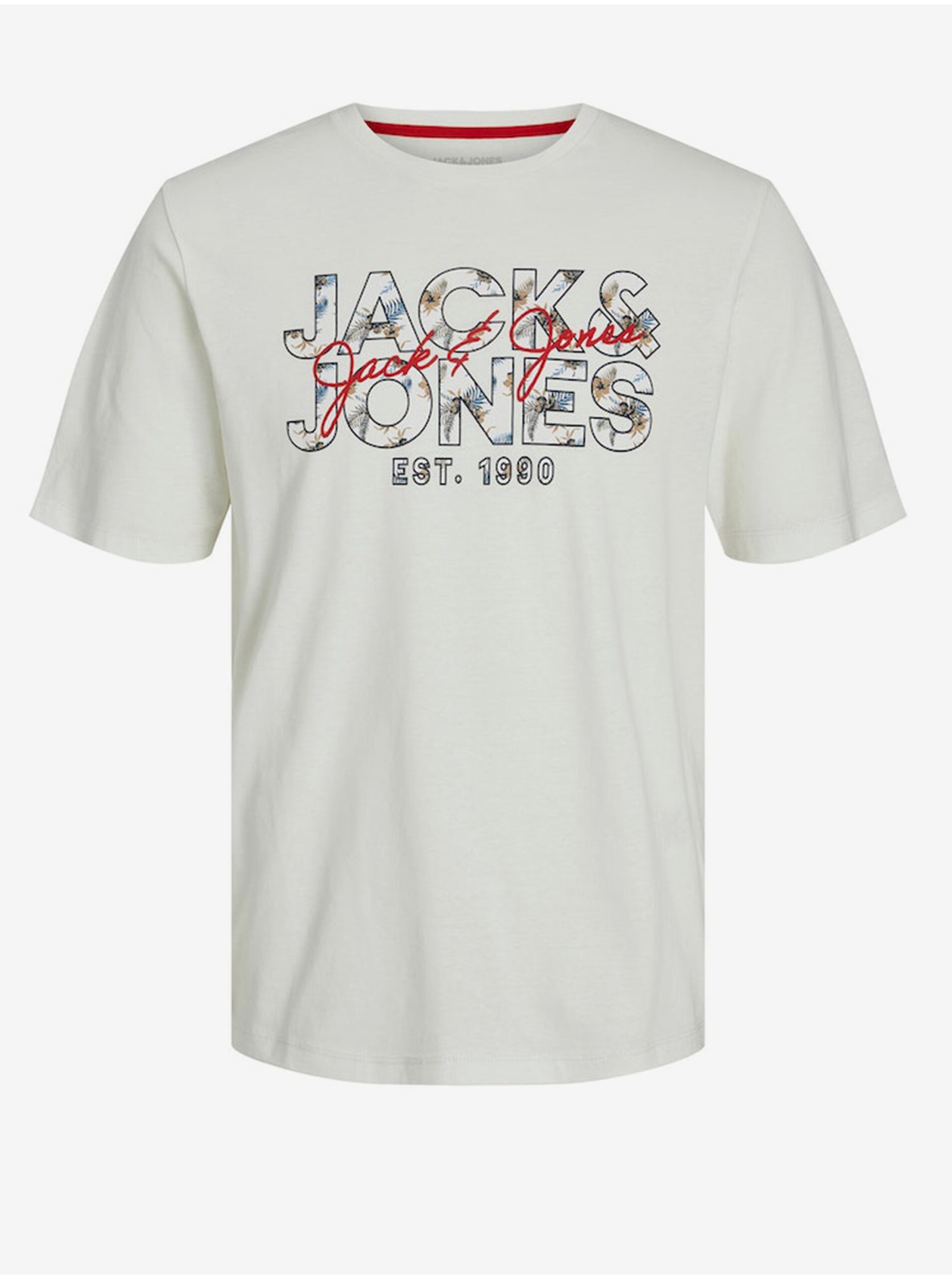 White Men's Jack & Jones Chill T-Shirt - Men's