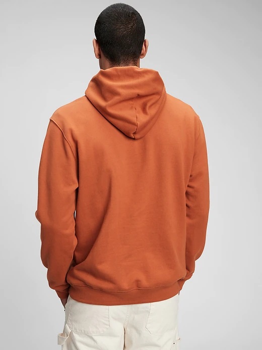 GAP Tricou Logo fleece buzunar hanorac